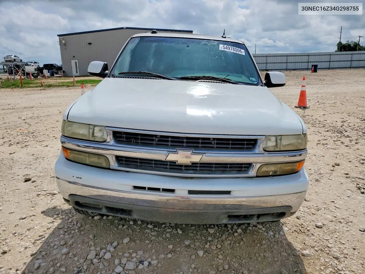 2004 Chevrolet Suburban C1500 VIN: 3GNEC16Z34G298755 Lot: 54978006