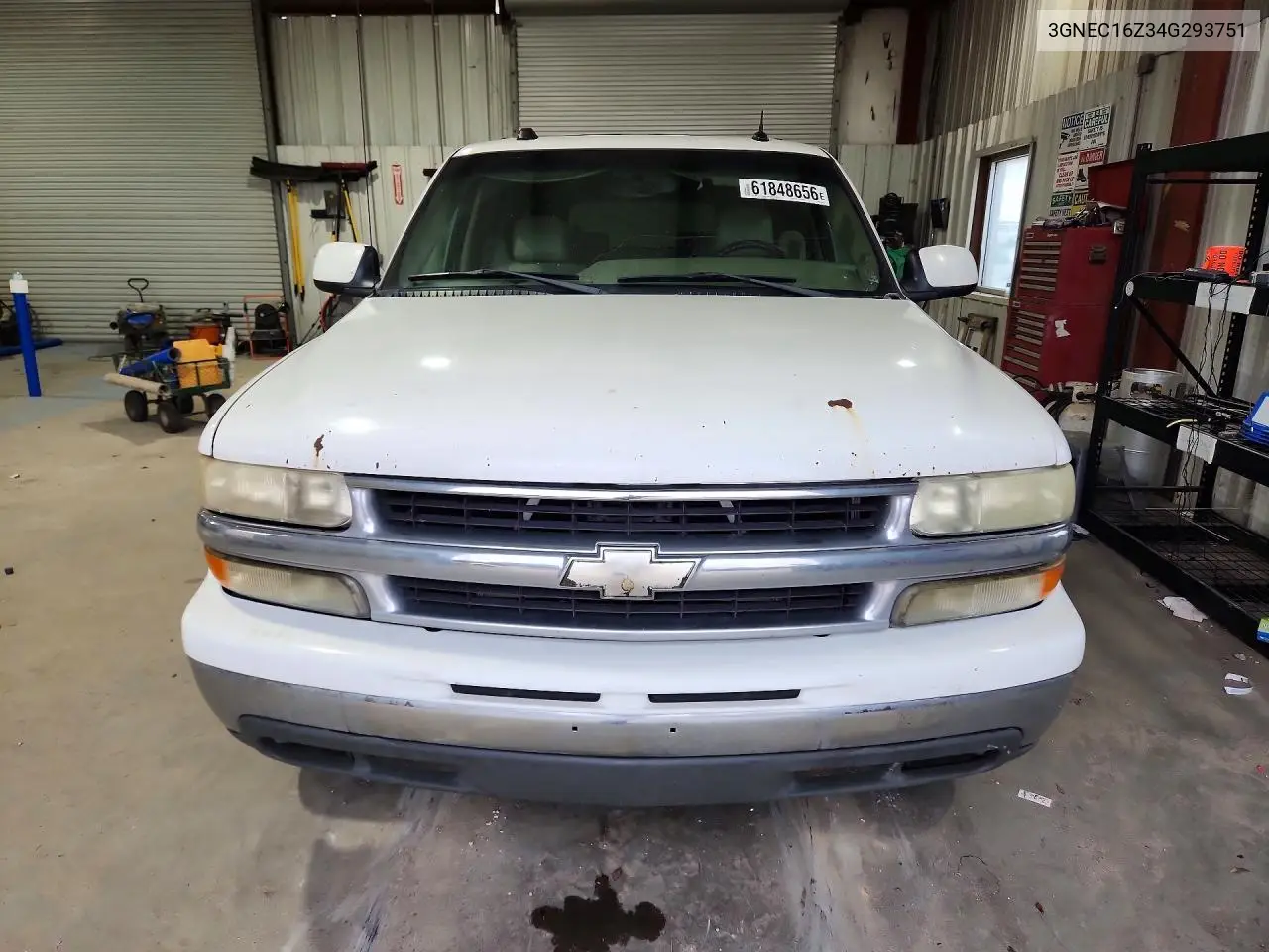 2004 Chevrolet Suburban C1500 VIN: 3GNEC16Z34G293751 Lot: 61848656