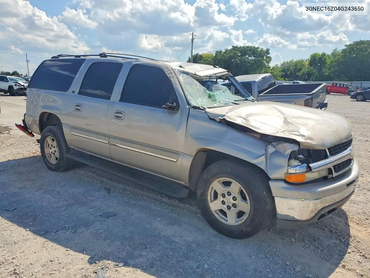 2004 Chevrolet Suburban C1500 VIN: 3GNEC16Z04G243650 Lot: 95586445