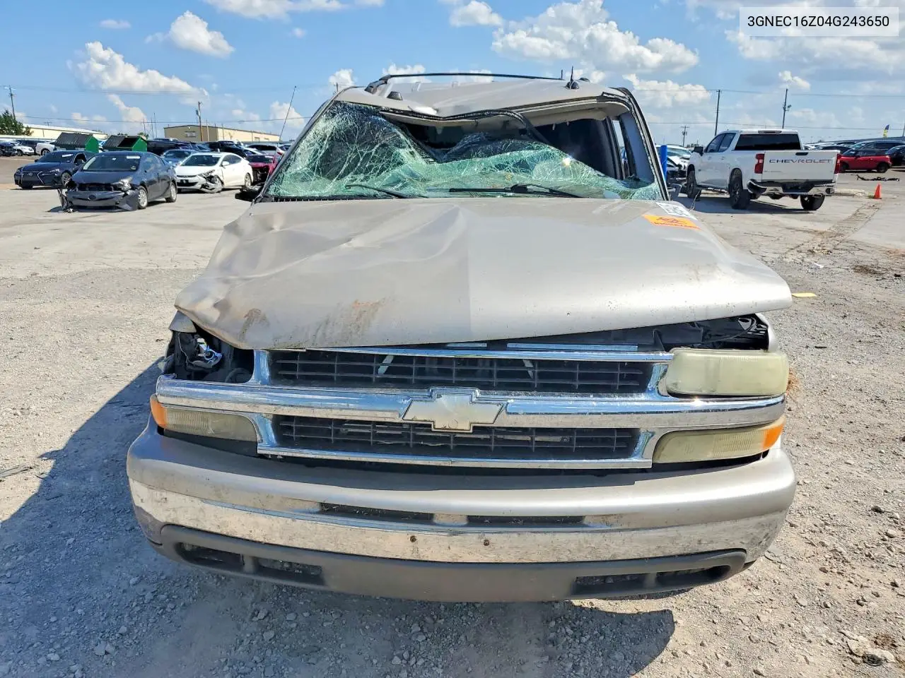 2004 Chevrolet Suburban C1500 VIN: 3GNEC16Z04G243650 Lot: 95586445
