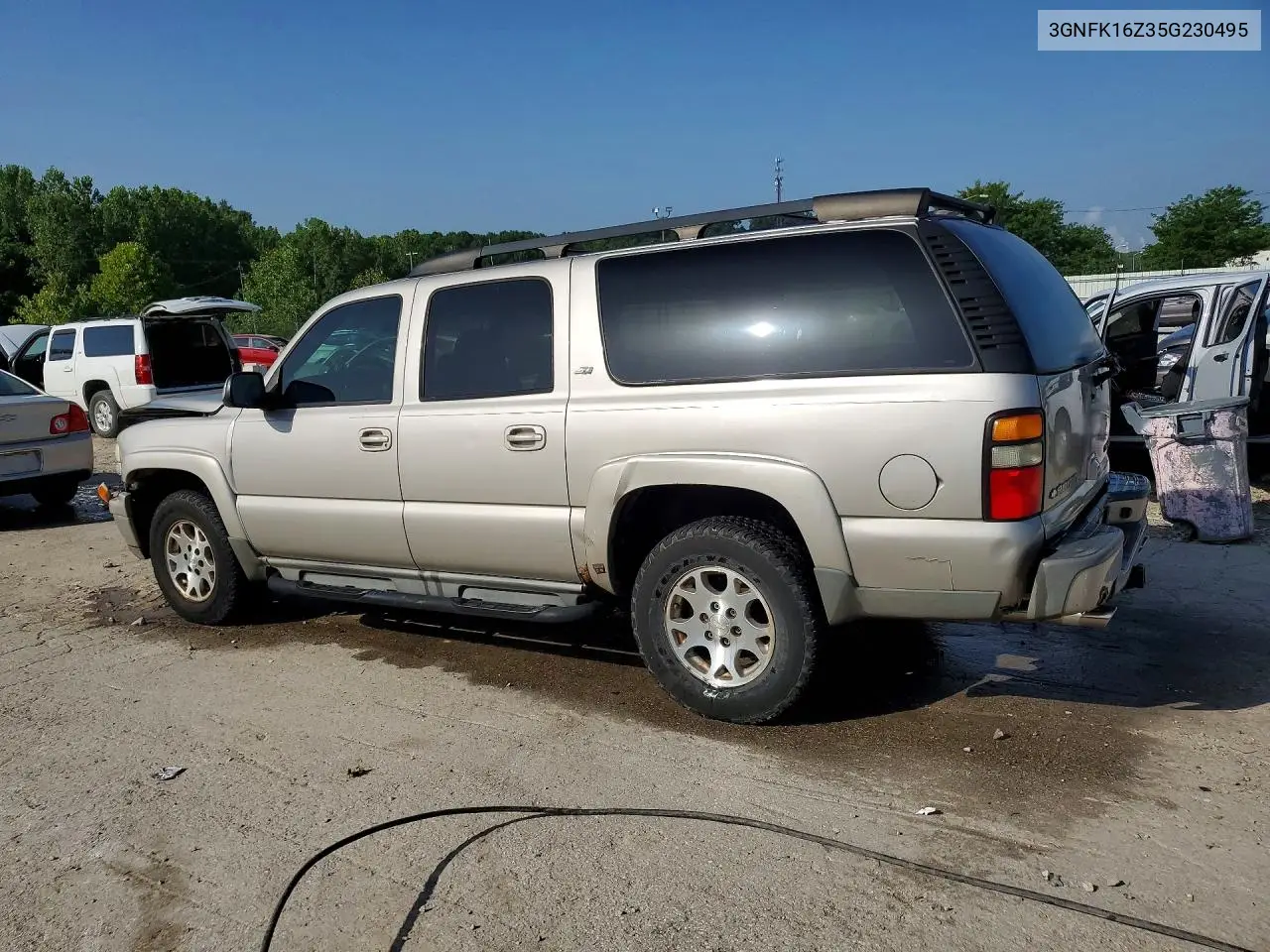 2005 Chevrolet Suburban K1500 VIN: 3GNFK16Z35G230495 Lot: 59591066