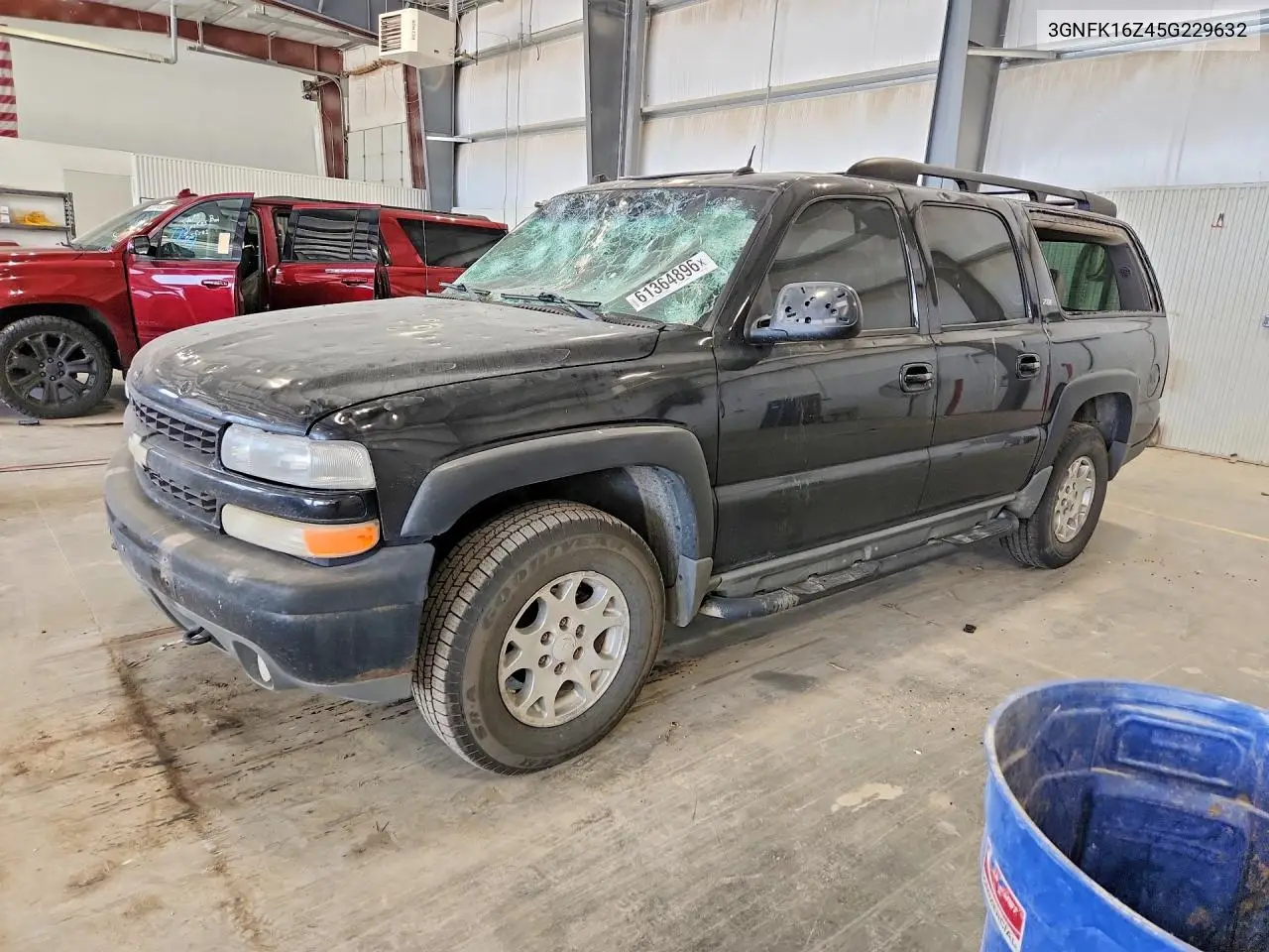 3GNFK16Z45G229632 2005 Chevrolet Suburban K1500