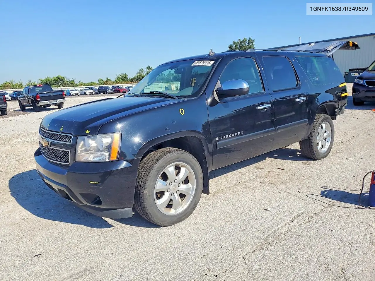 2007 Chevrolet Suburban K1500 VIN: 1GNFK16387R349609 Lot: 59379996
