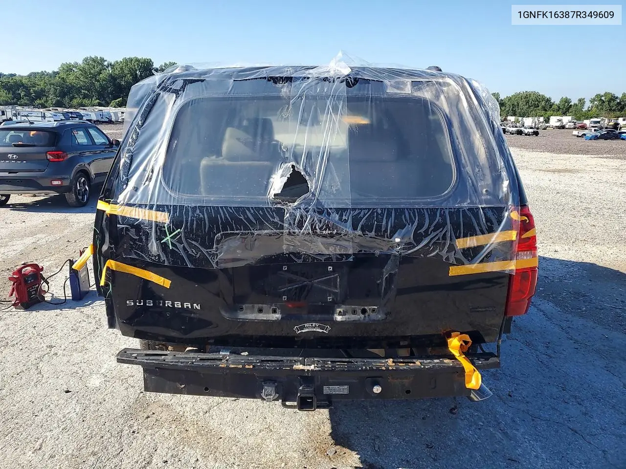 2007 Chevrolet Suburban K1500 VIN: 1GNFK16387R349609 Lot: 59379996