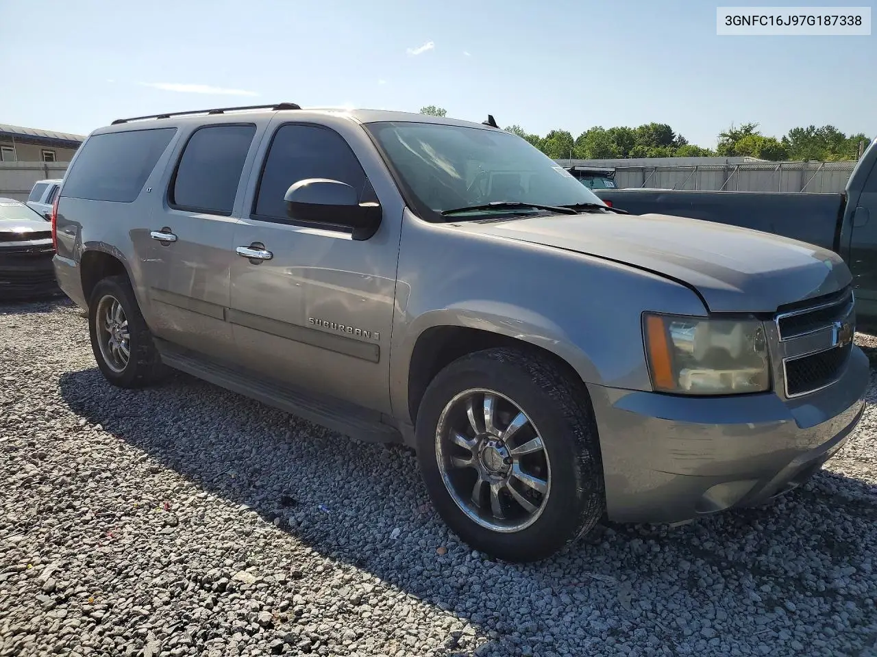 2007 Chevrolet Suburban C1500 VIN: 3GNFC16J97G187338 Lot: 60882896
