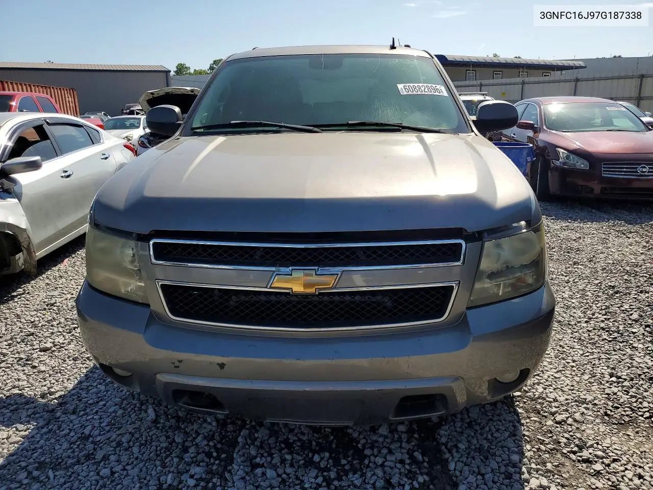 2007 Chevrolet Suburban C1500 VIN: 3GNFC16J97G187338 Lot: 60882896