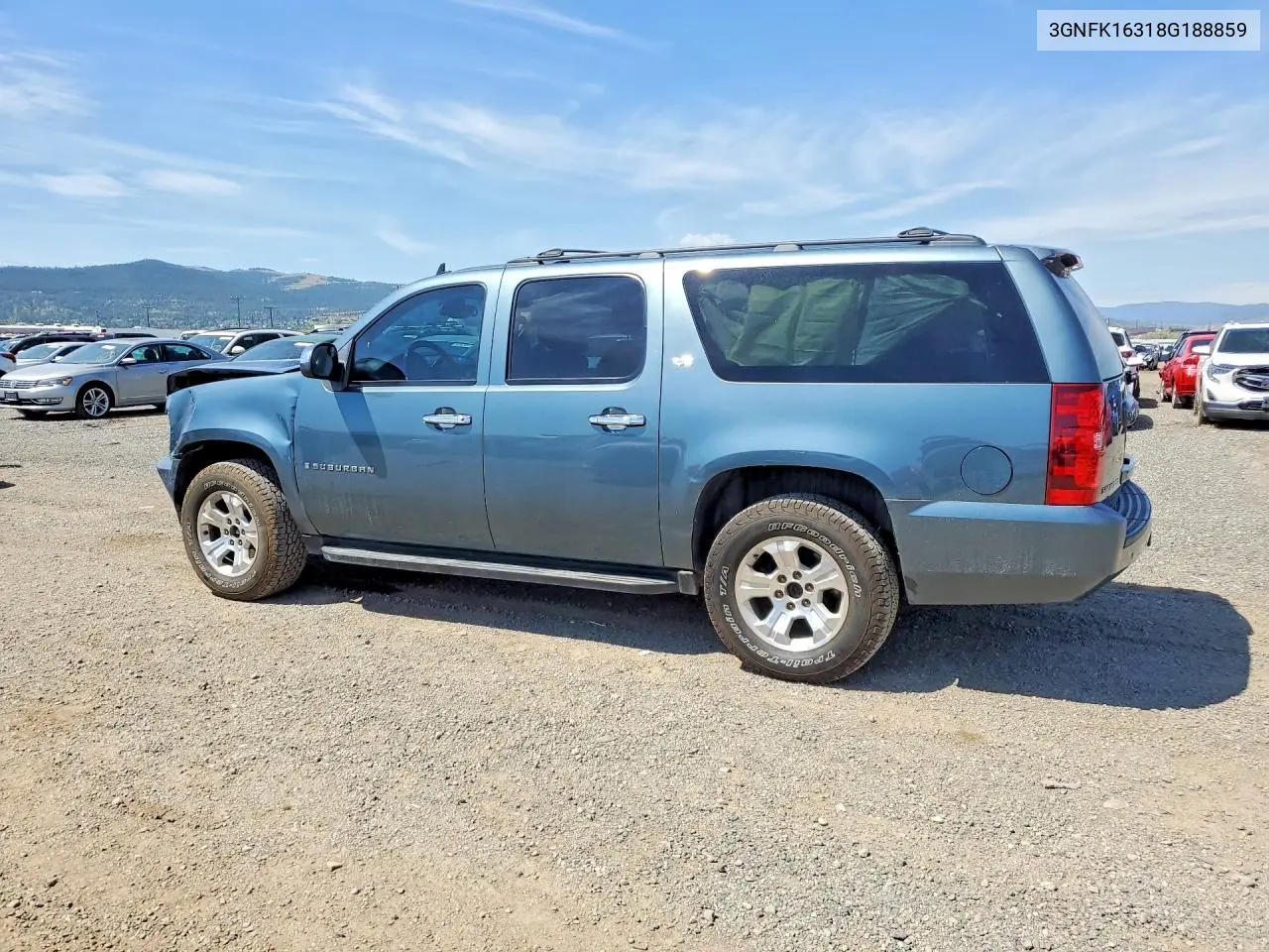 2008 Chevrolet Suburban K1500 Ls VIN: 3GNFK16318G188859 Lot: 59889296