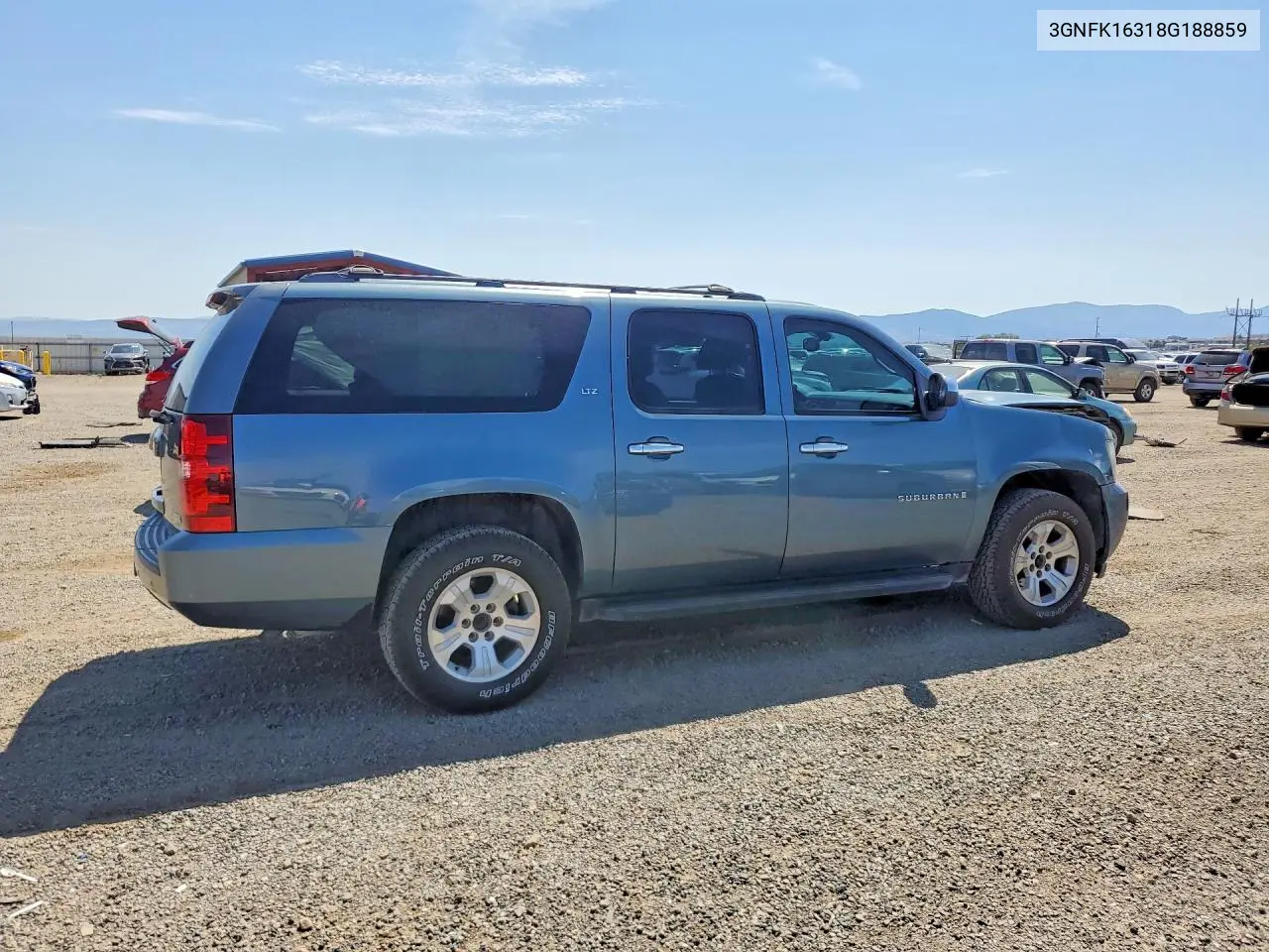 2008 Chevrolet Suburban K1500 Ls VIN: 3GNFK16318G188859 Lot: 59889296