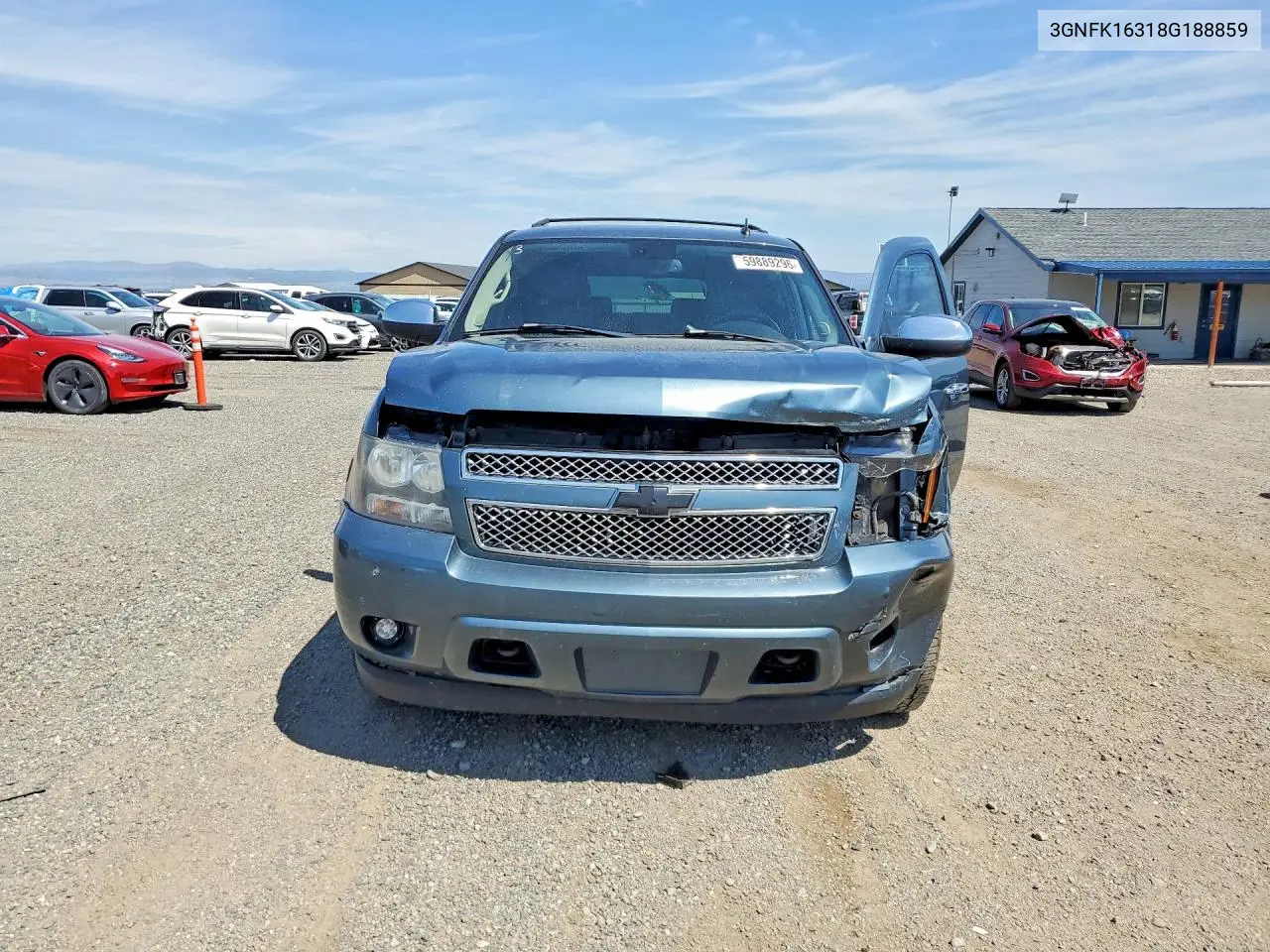 2008 Chevrolet Suburban K1500 Ls VIN: 3GNFK16318G188859 Lot: 59889296