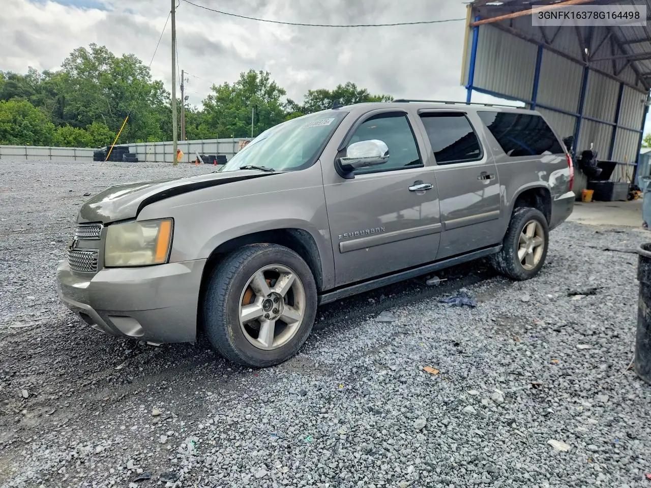 2008 Chevrolet Suburban K1500 Ls VIN: 3GNFK16378G164498 Lot: 60156976