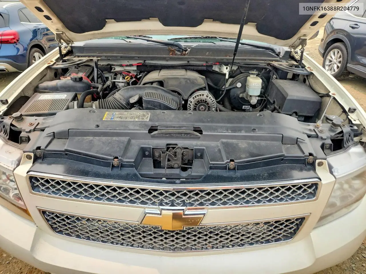 2008 Chevrolet Suburban K1500 Ls VIN: 1GNFK16388R204779 Lot: 60988046