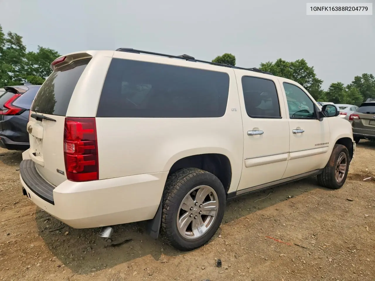 2008 Chevrolet Suburban K1500 Ls VIN: 1GNFK16388R204779 Lot: 60988046
