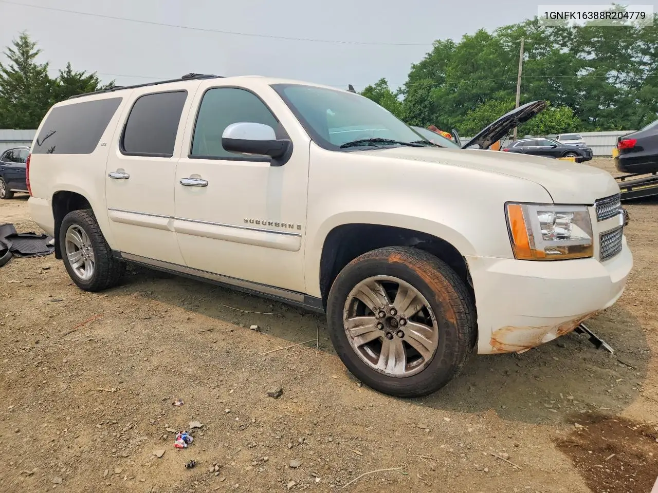 2008 Chevrolet Suburban K1500 Ls VIN: 1GNFK16388R204779 Lot: 60988046