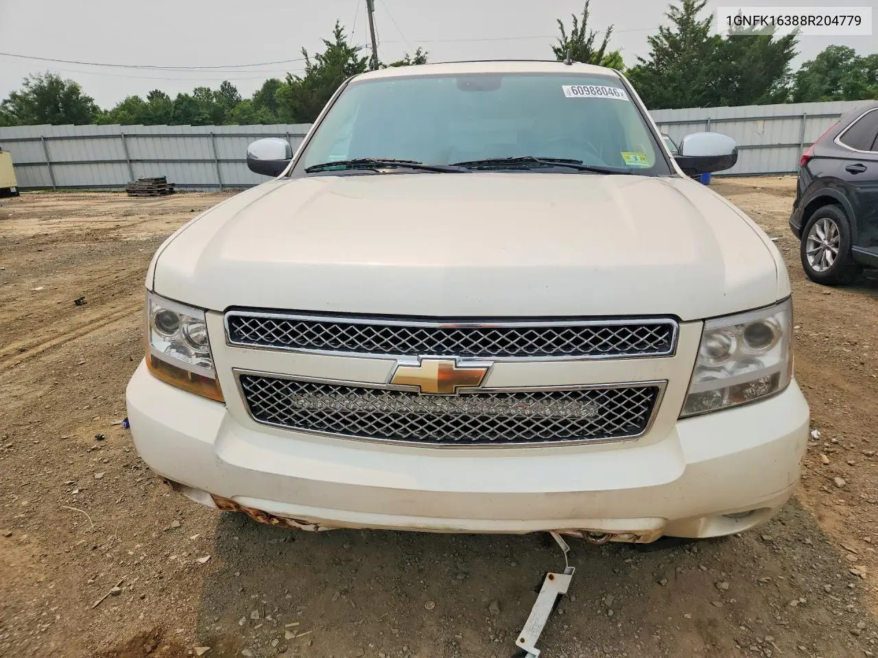 2008 Chevrolet Suburban K1500 Ls VIN: 1GNFK16388R204779 Lot: 60988046