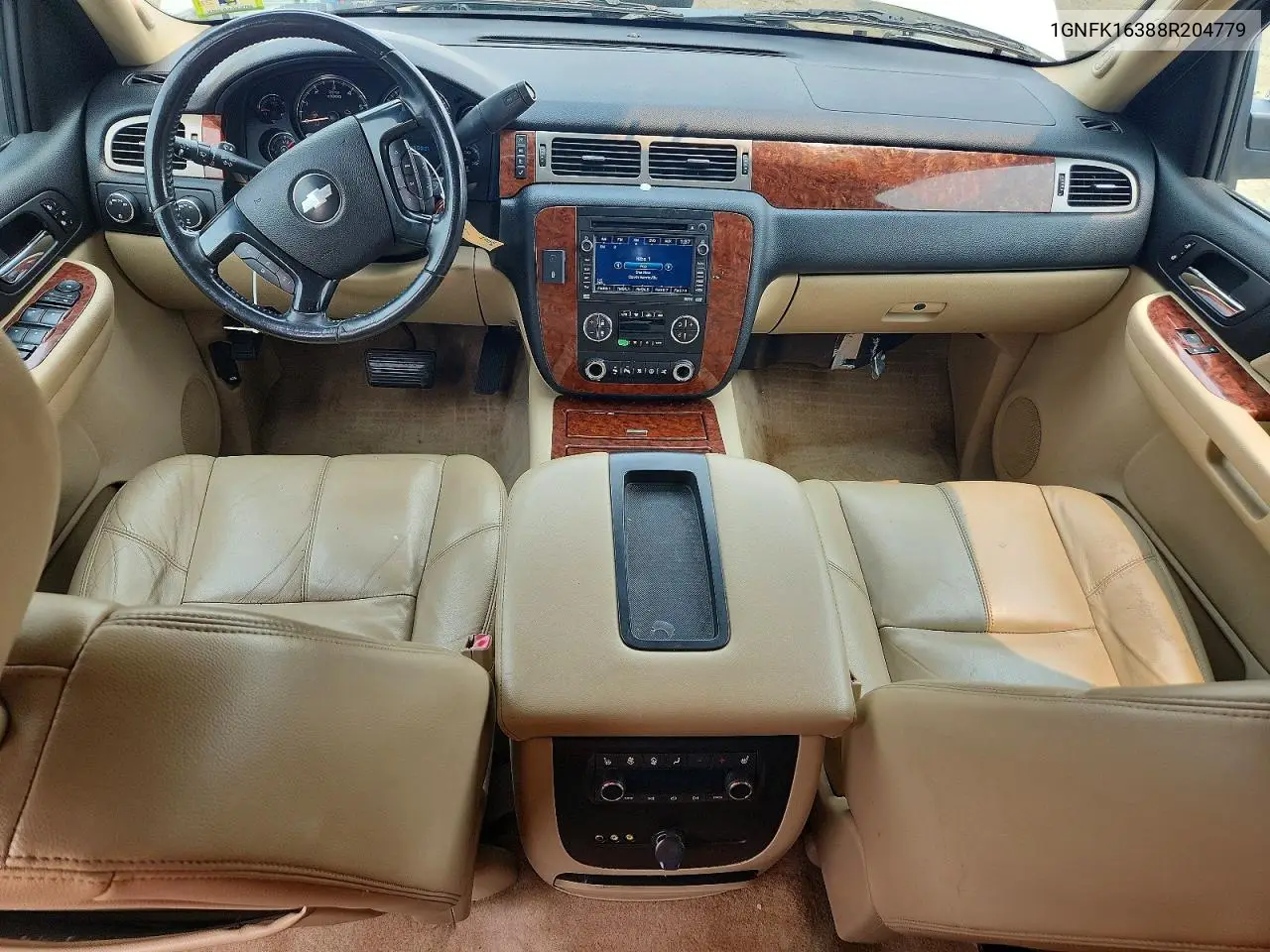 2008 Chevrolet Suburban K1500 Ls VIN: 1GNFK16388R204779 Lot: 60988046