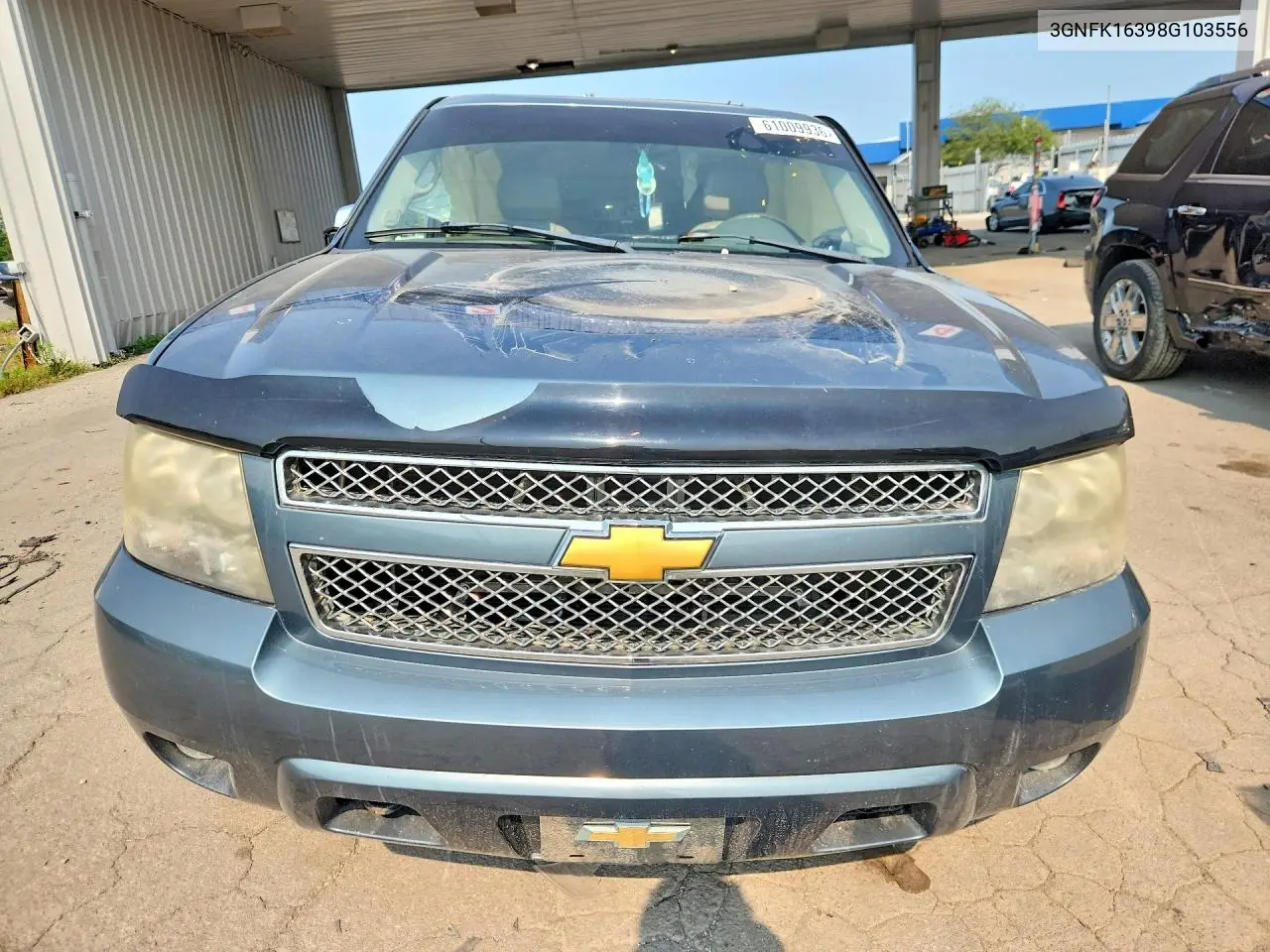 2008 Chevrolet Suburban K1500 Ls VIN: 3GNFK16398G103556 Lot: 61009936