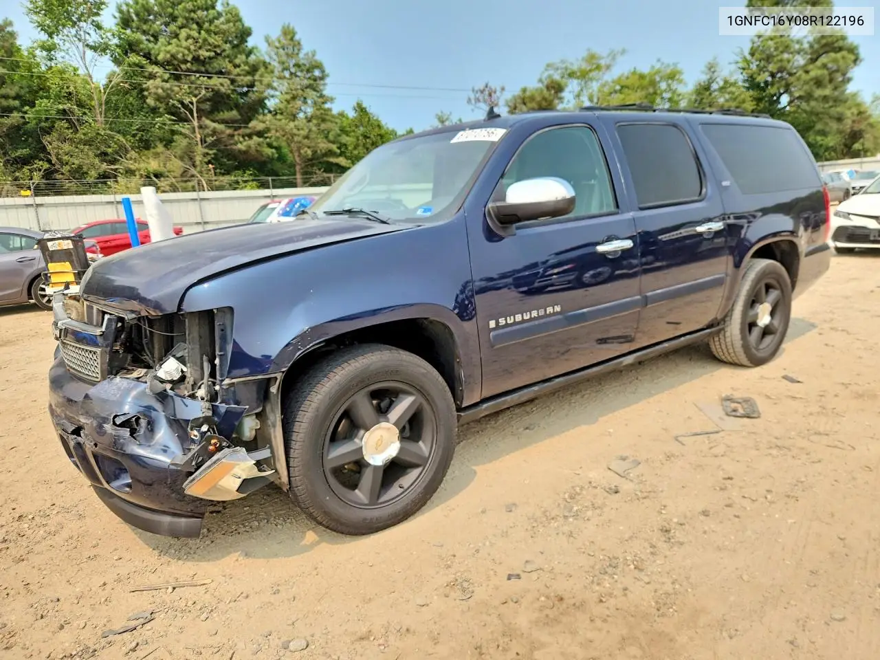 2008 Chevrolet Suburban C1500 Ls VIN: 1GNFC16Y08R122196 Lot: 61010756