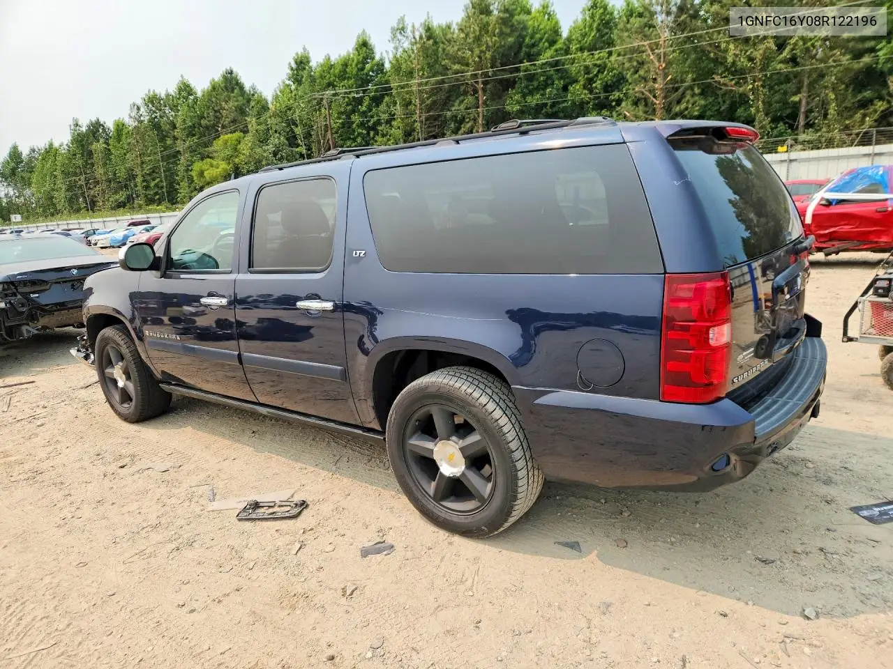 2008 Chevrolet Suburban C1500 Ls VIN: 1GNFC16Y08R122196 Lot: 61010756