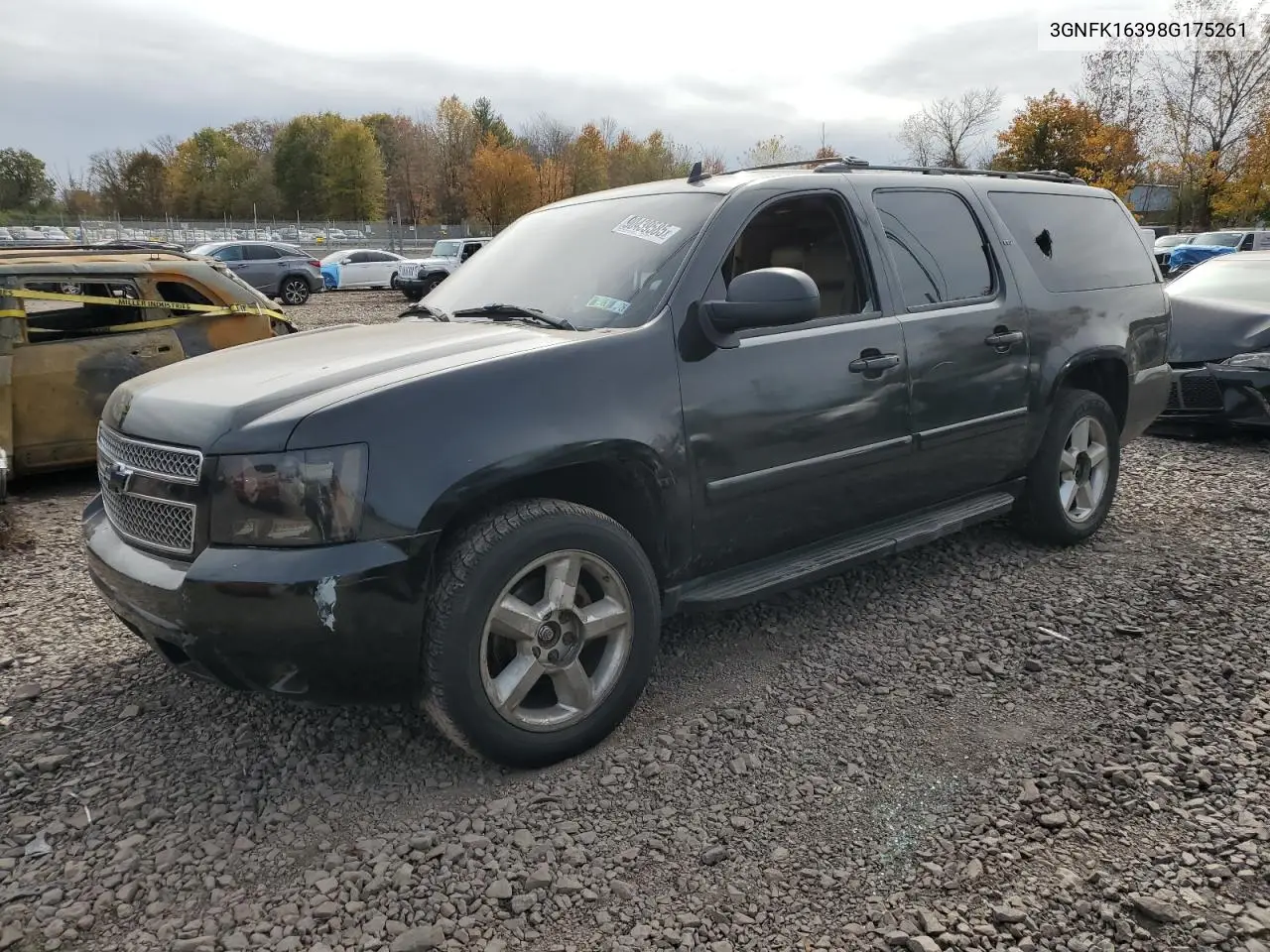 3GNFK16398G175261 2008 Chevrolet Suburban K1500 Ls