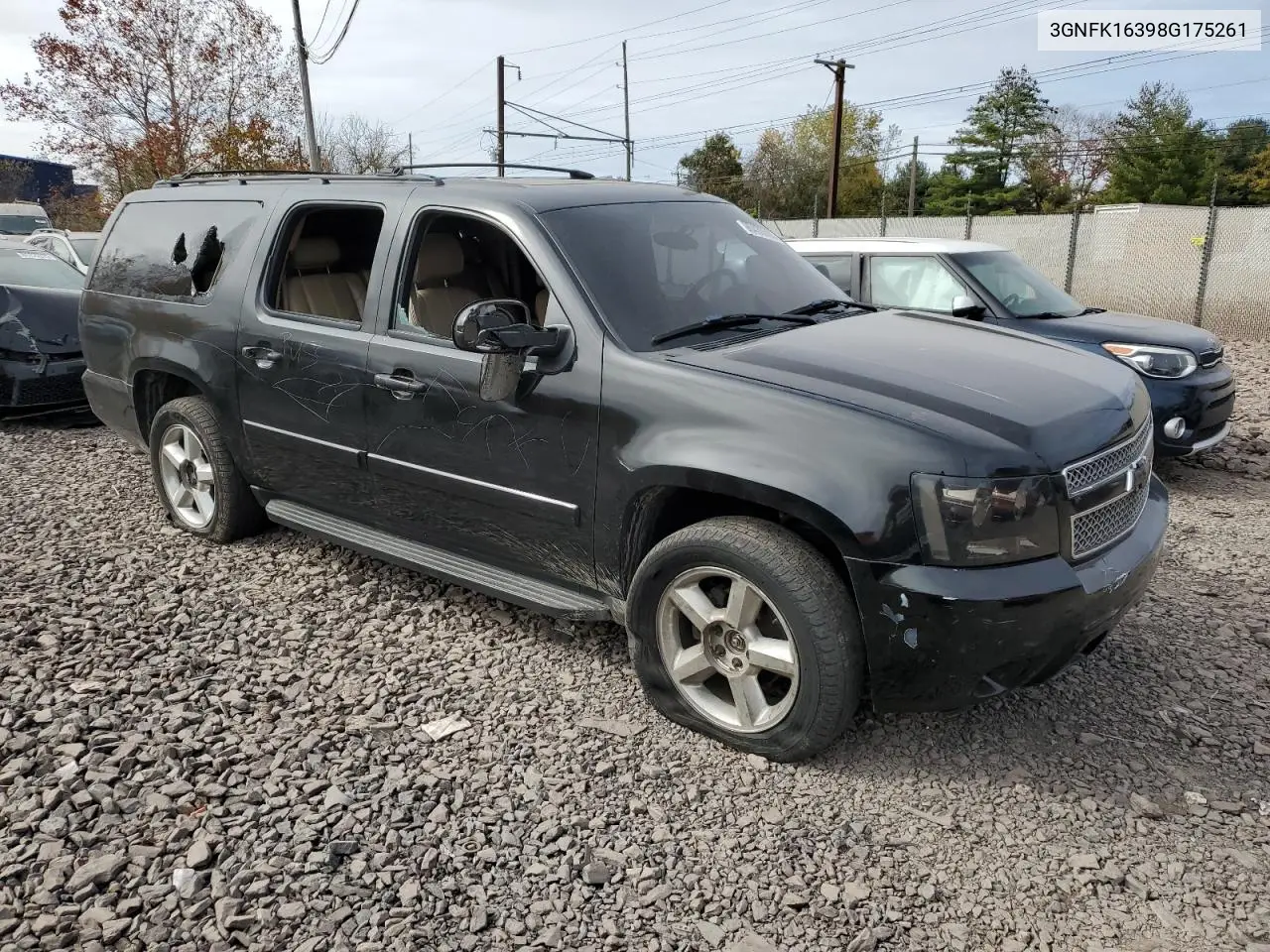 3GNFK16398G175261 2008 Chevrolet Suburban K1500 Ls