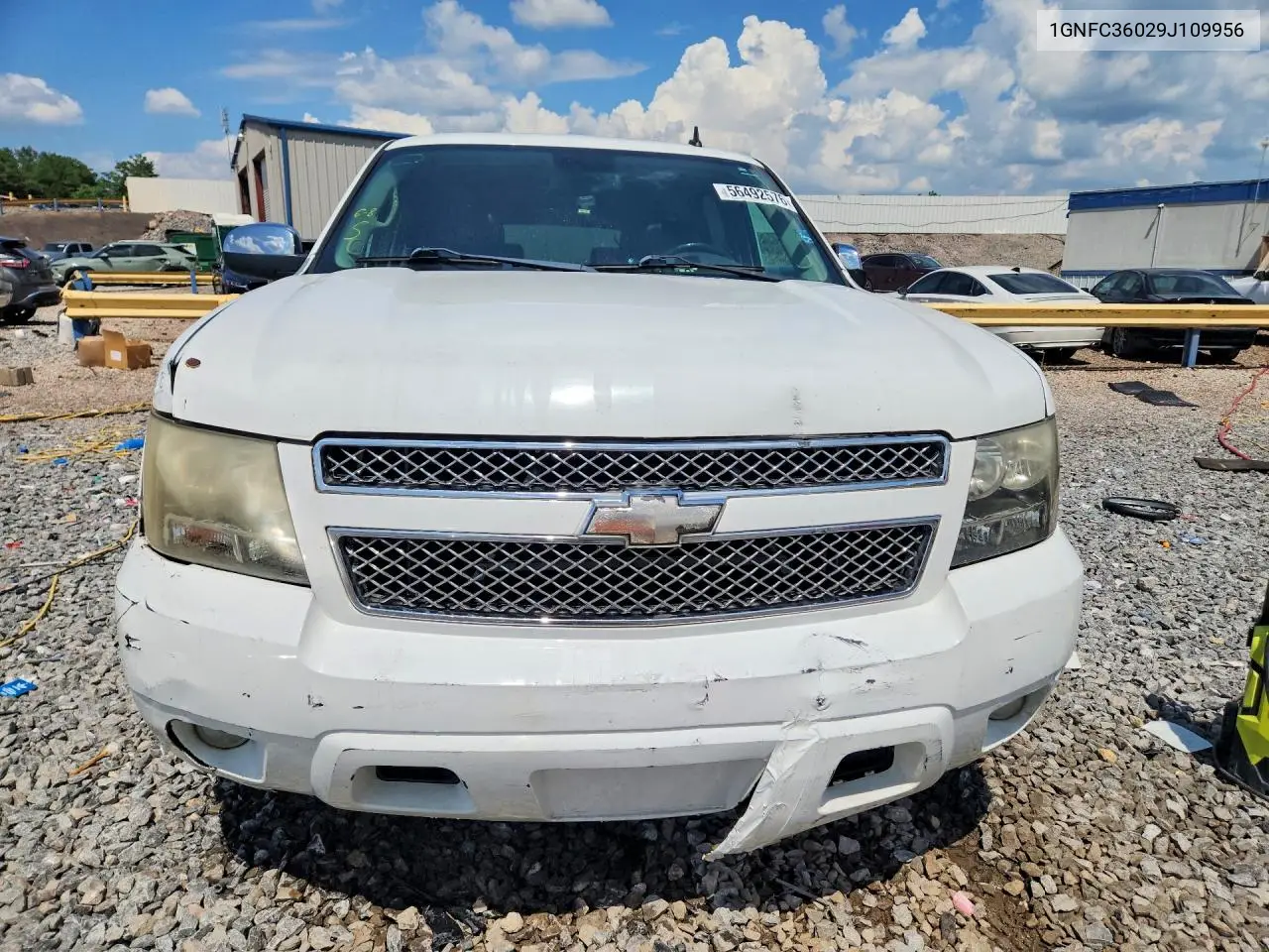 2009 Chevrolet Suburban C1500 Ltz VIN: 1GNFC36029J109956 Lot: 56492576