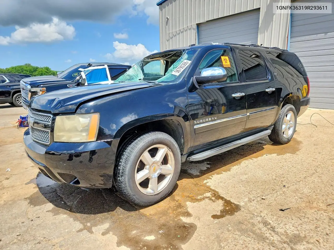 2009 Chevrolet Suburban K1500 Ltz VIN: 1GNFK36319R293611 Lot: 56790366