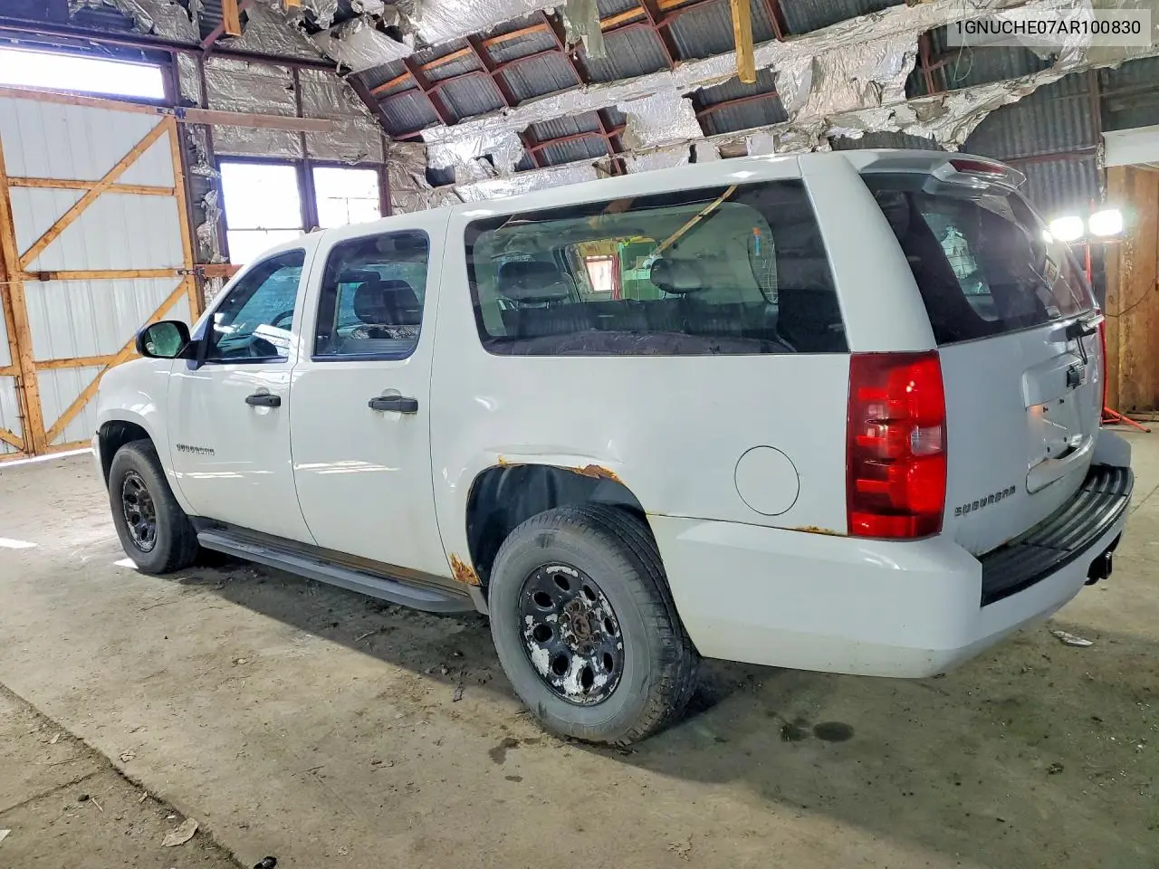 2010 Chevrolet Suburban C1500 Ls VIN: 1GNUCHE07AR100830 Lot: 47016886