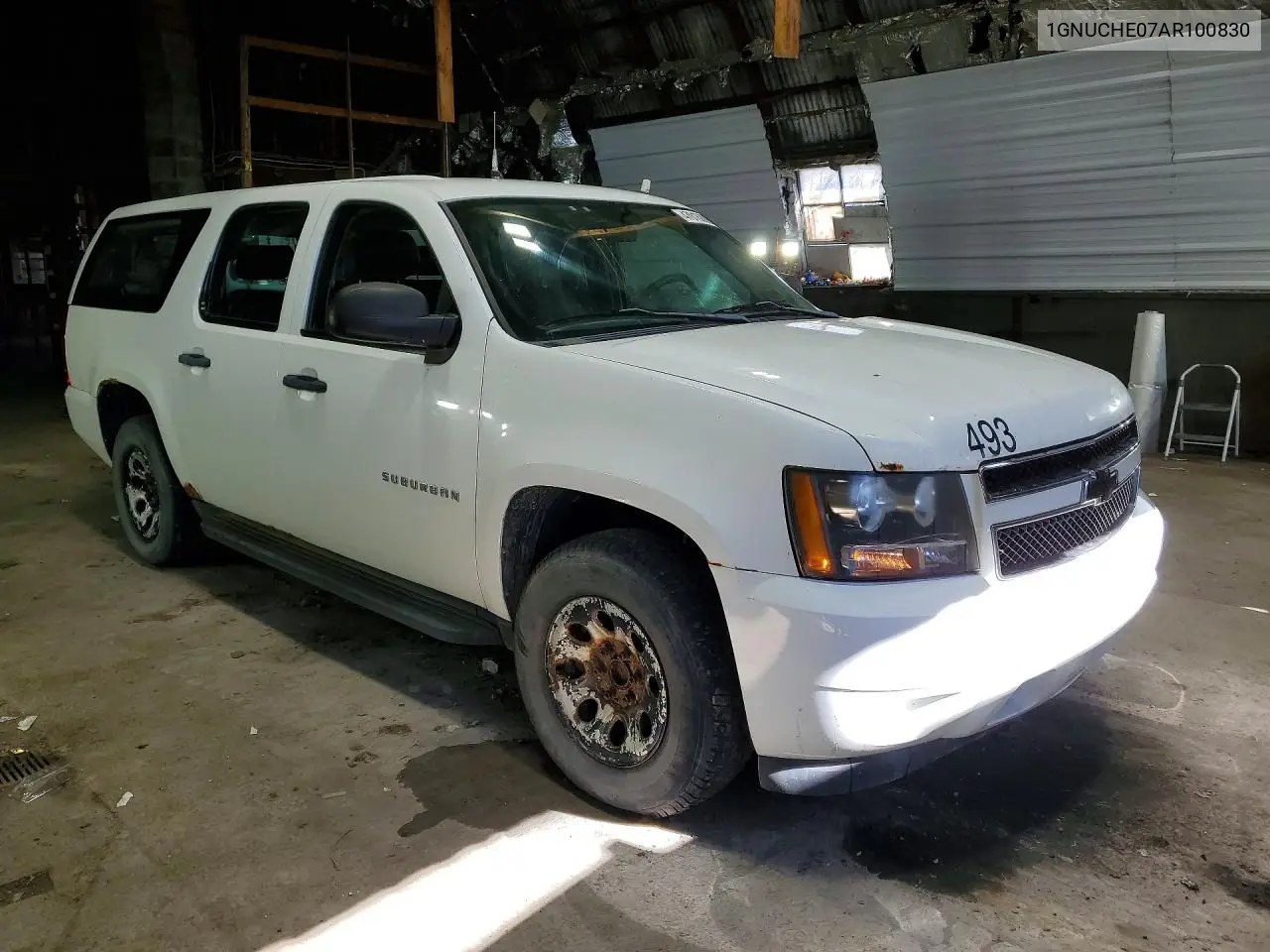 2010 Chevrolet Suburban C1500 Ls VIN: 1GNUCHE07AR100830 Lot: 47016886