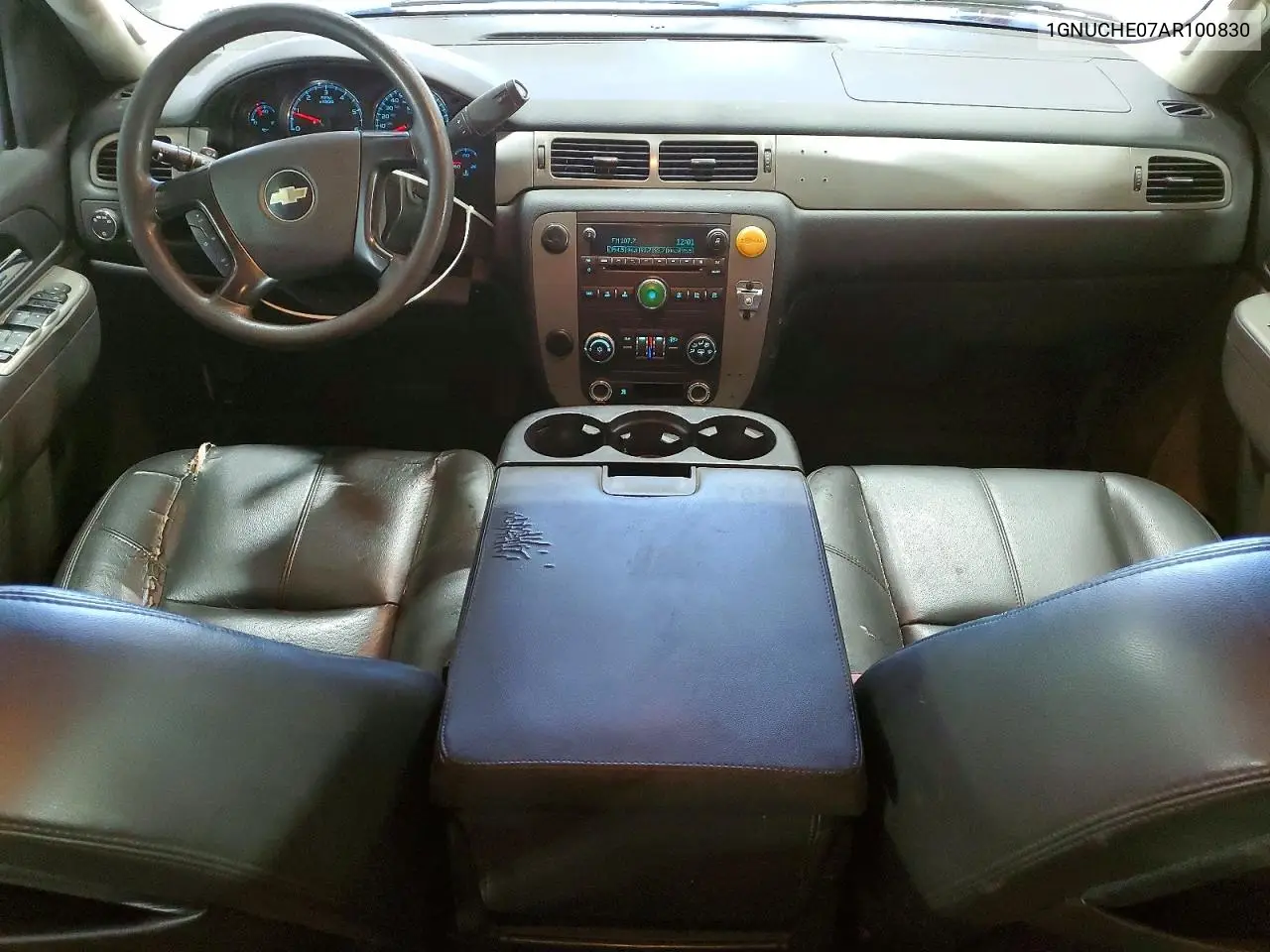2010 Chevrolet Suburban C1500 Ls VIN: 1GNUCHE07AR100830 Lot: 47016886