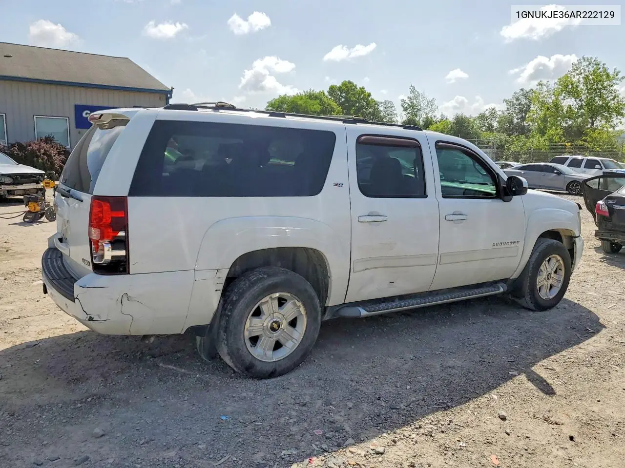 2010 Chevrolet Suburban K1500 Lt VIN: 1GNUKJE36AR222129 Lot: 59003636