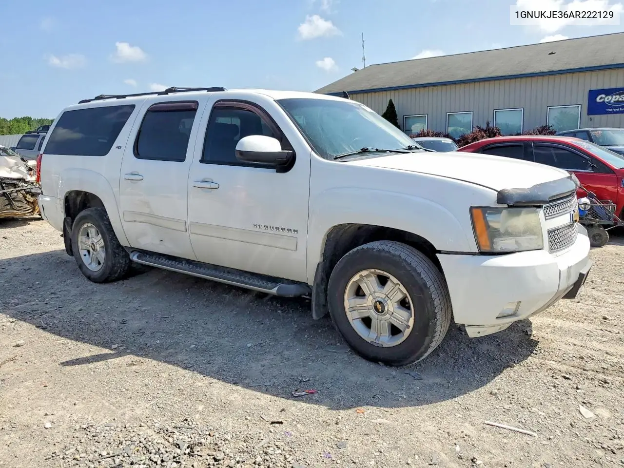2010 Chevrolet Suburban K1500 Lt VIN: 1GNUKJE36AR222129 Lot: 59003636