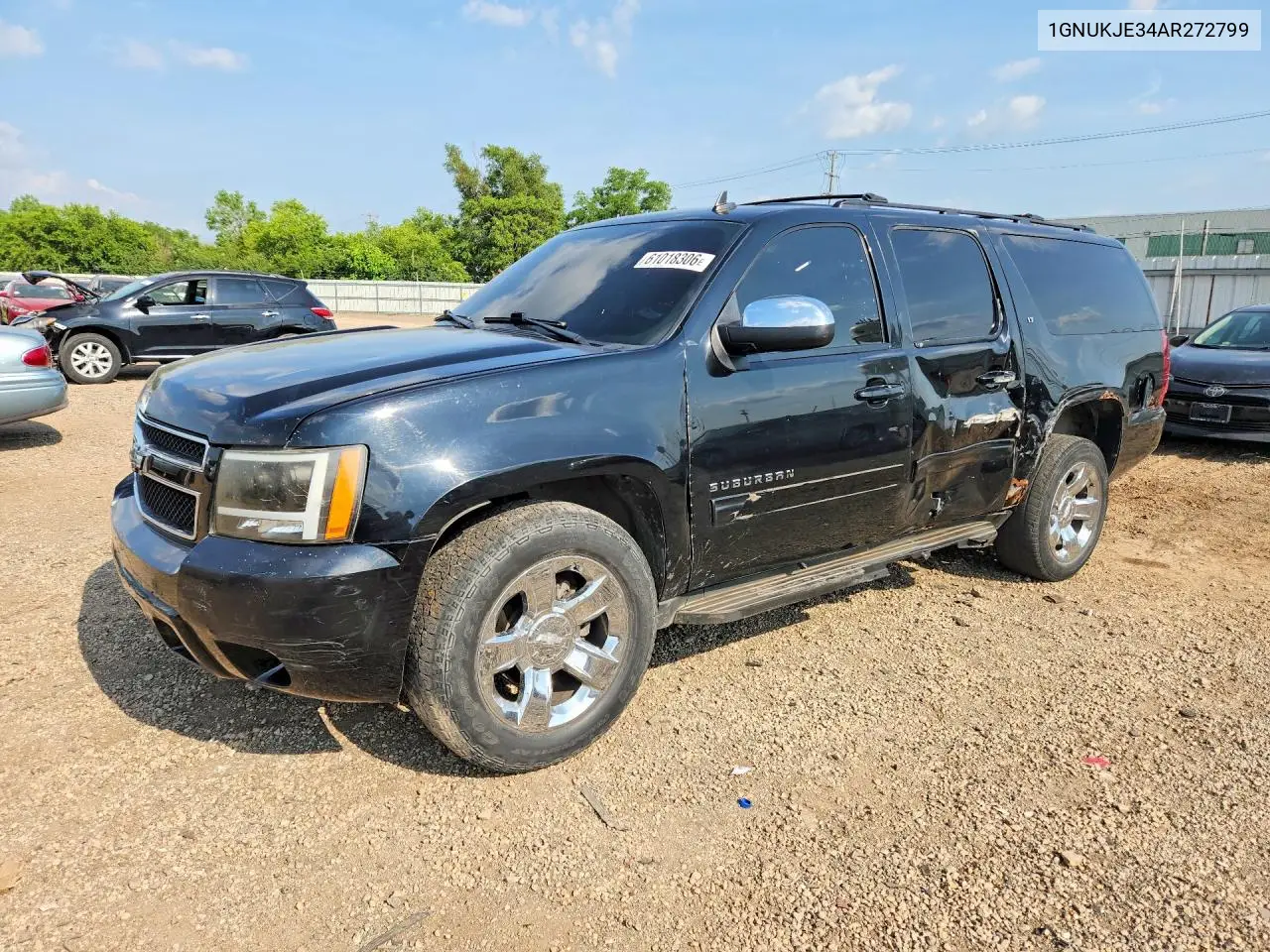 2010 Chevrolet Suburban K1500 Lt VIN: 1GNUKJE34AR272799 Lot: 61018306