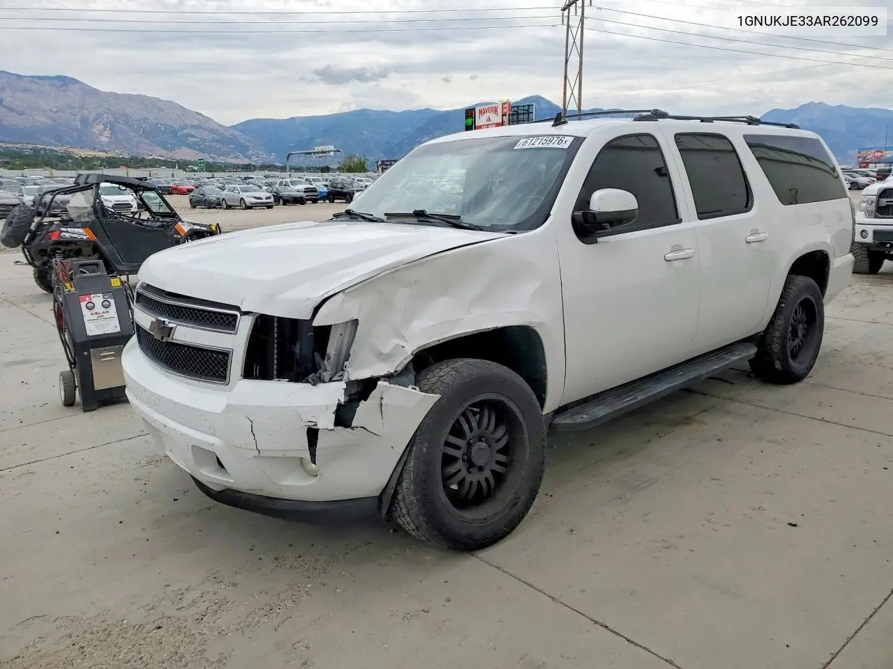 2010 Chevrolet Suburban K1500 Lt VIN: 1GNUKJE33AR262099 Lot: 61215976
