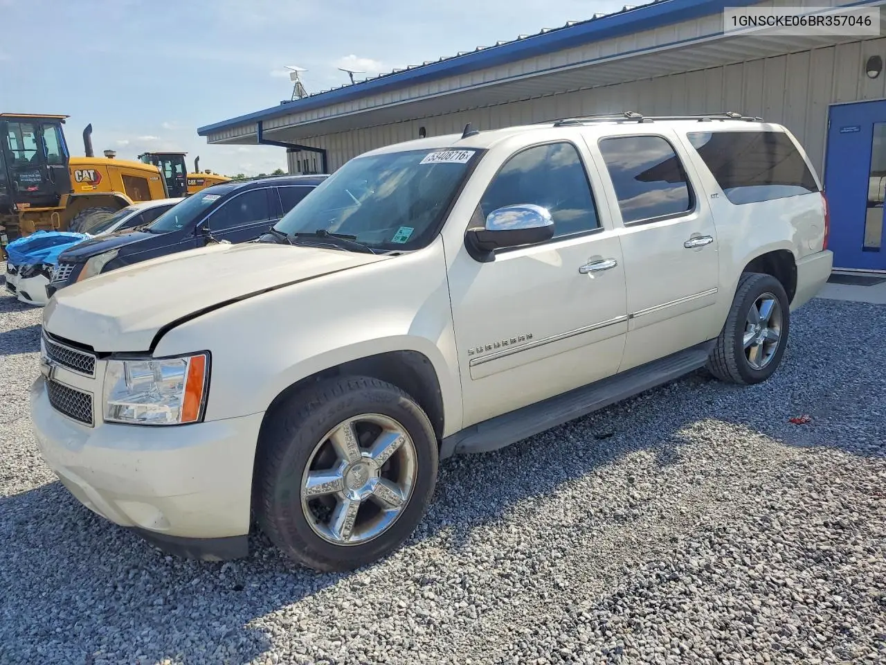 2011 Chevrolet Suburban C1500 Ltz VIN: 1GNSCKE06BR357046 Lot: 53408716