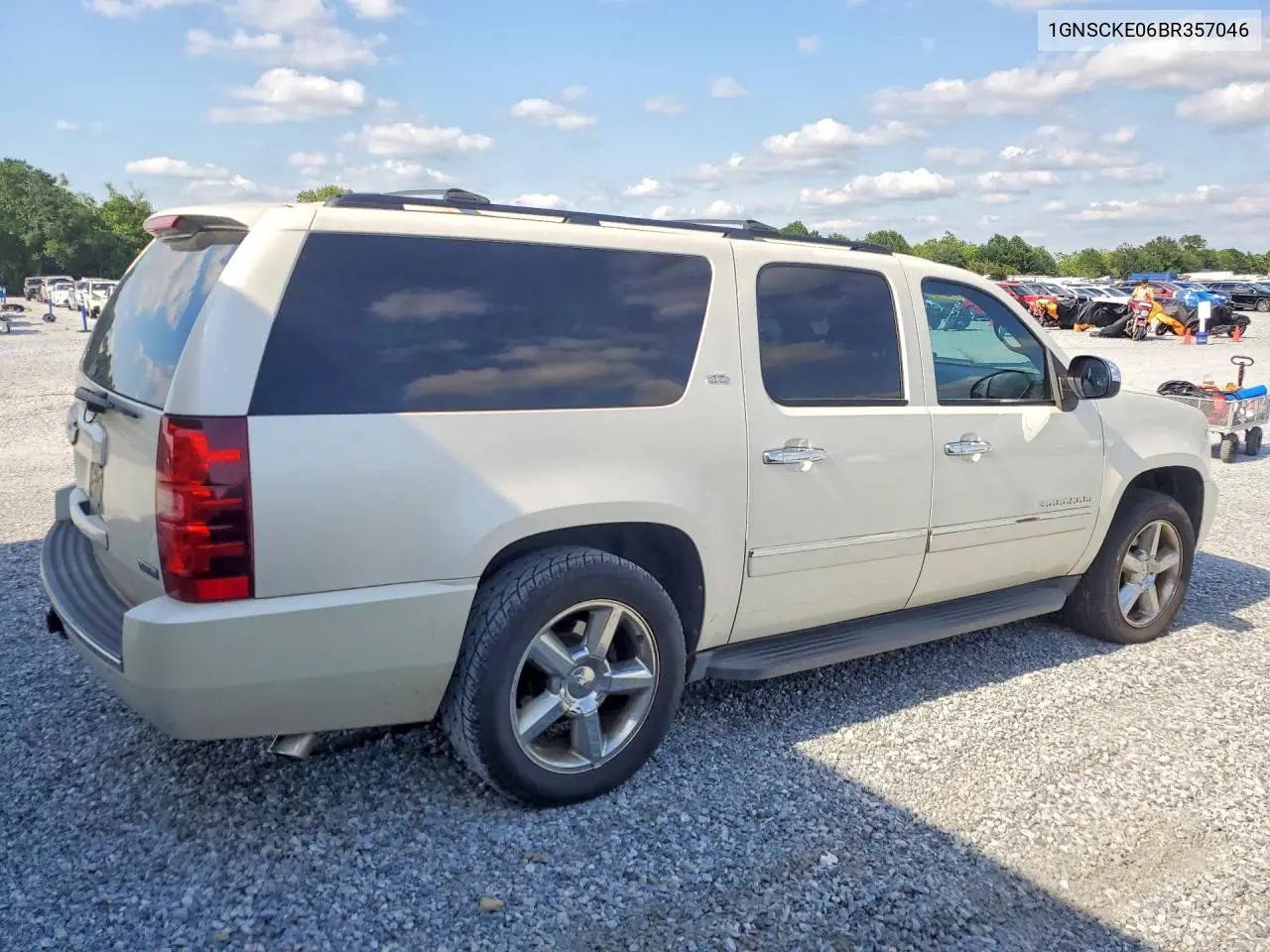 2011 Chevrolet Suburban C1500 Ltz VIN: 1GNSCKE06BR357046 Lot: 53408716