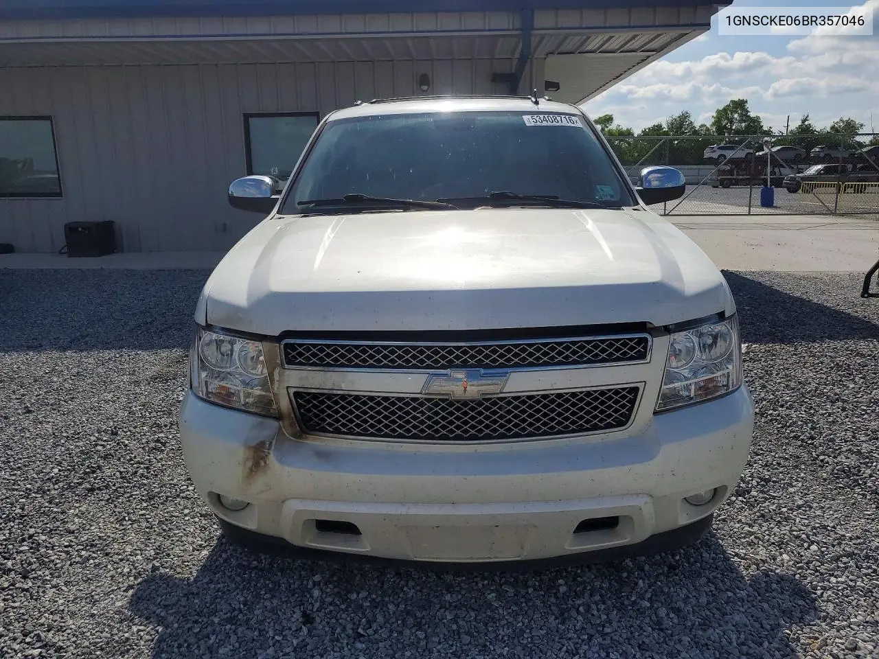 2011 Chevrolet Suburban C1500 Ltz VIN: 1GNSCKE06BR357046 Lot: 53408716