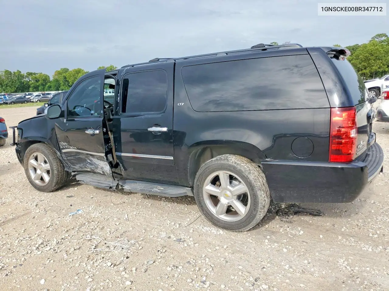 2011 Chevrolet Suburban C1500 Ltz VIN: 1GNSCKE00BR347712 Lot: 60634266