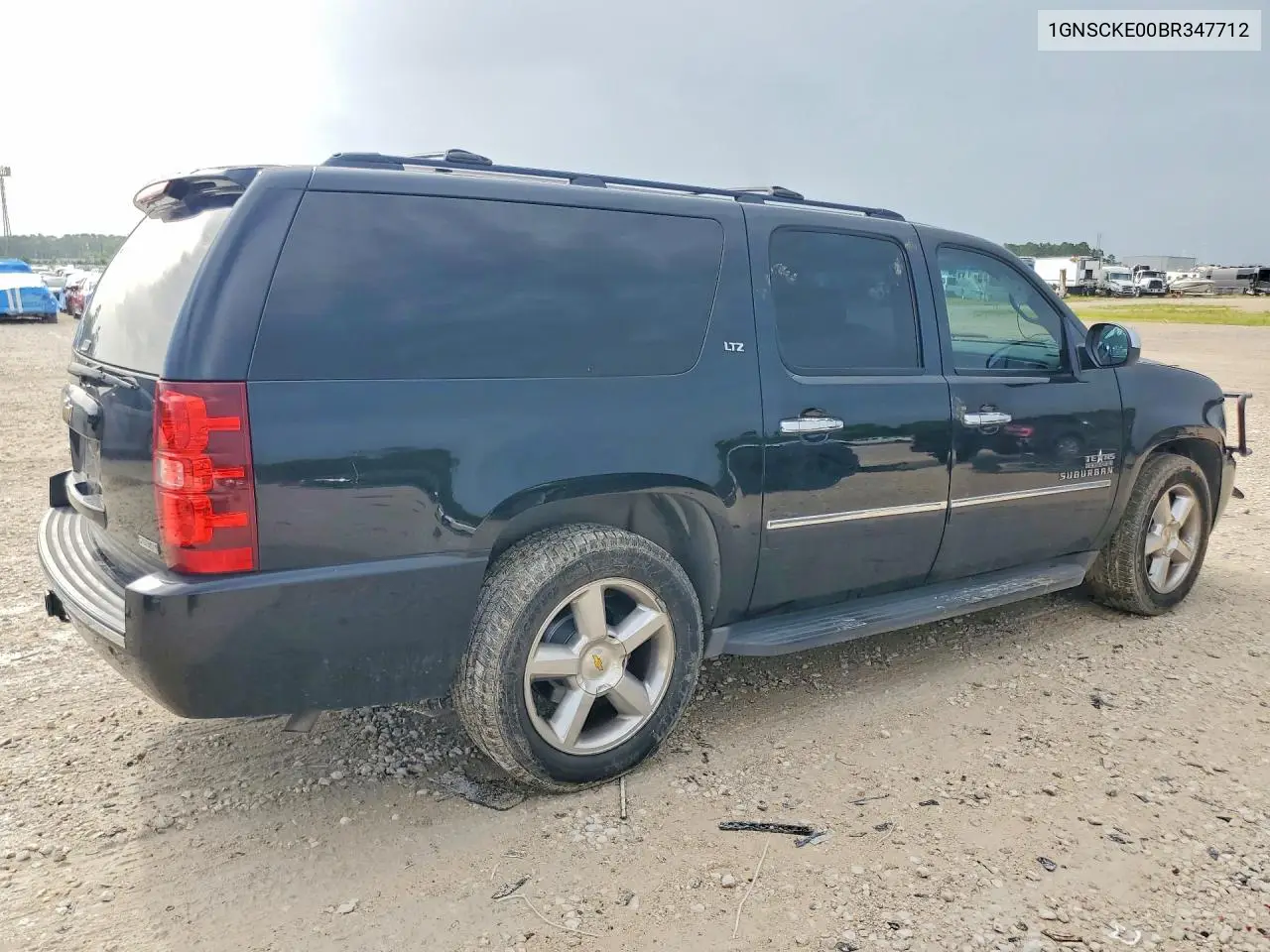 2011 Chevrolet Suburban C1500 Ltz VIN: 1GNSCKE00BR347712 Lot: 60634266