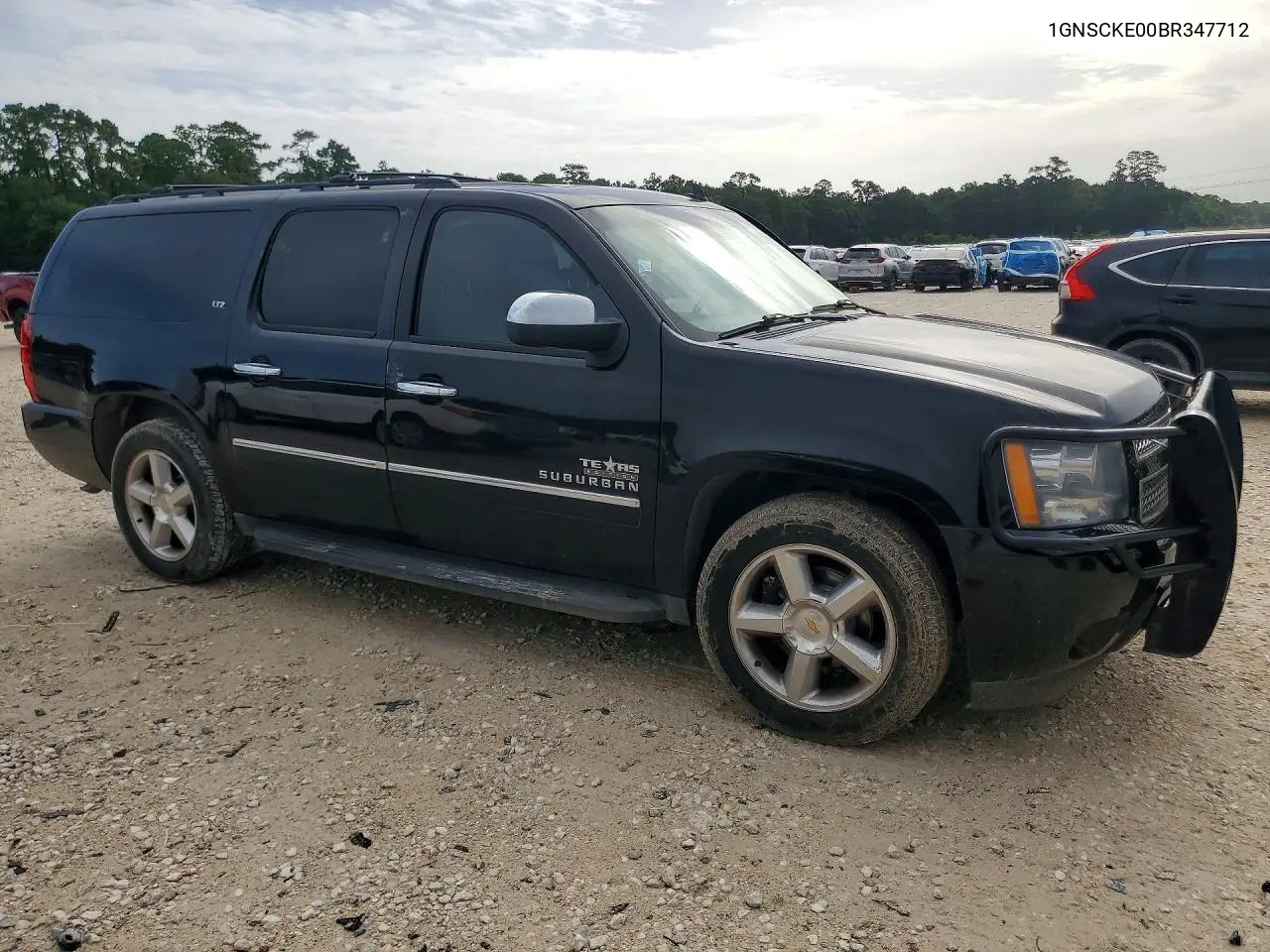 2011 Chevrolet Suburban C1500 Ltz VIN: 1GNSCKE00BR347712 Lot: 60634266