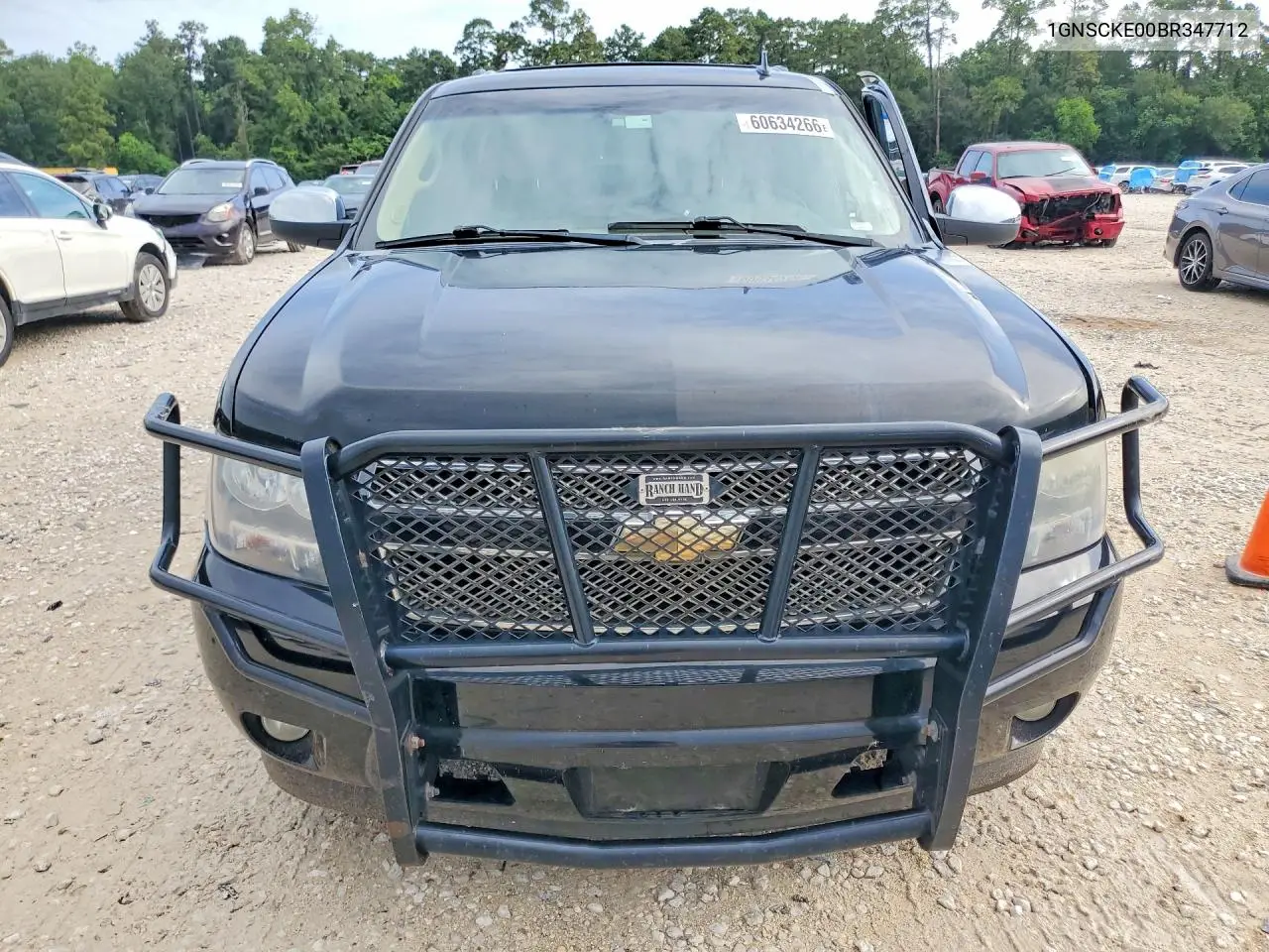 2011 Chevrolet Suburban C1500 Ltz VIN: 1GNSCKE00BR347712 Lot: 60634266