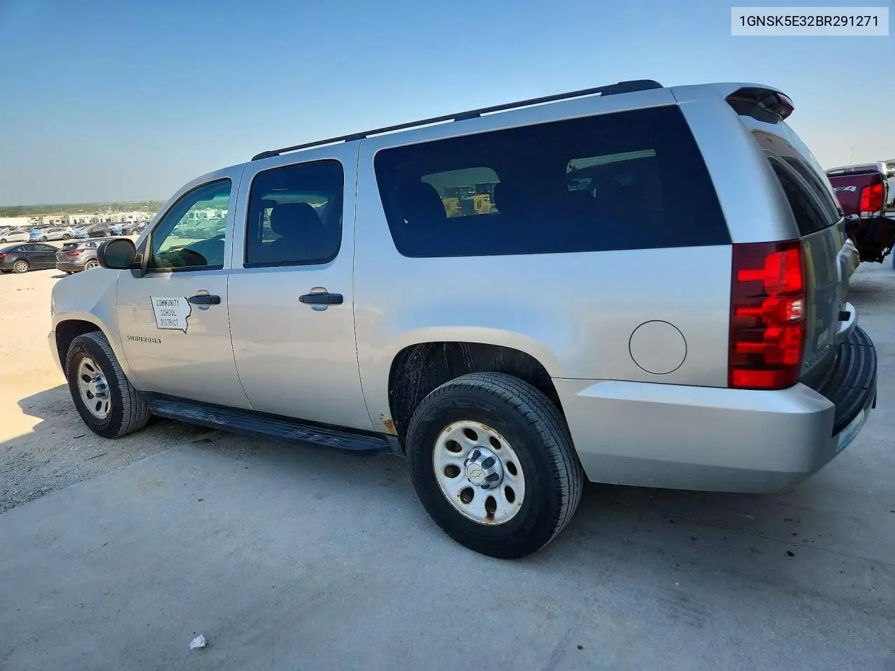 2011 Chevrolet Suburban K1500 VIN: 1GNSK5E32BR291271 Lot: 60941116