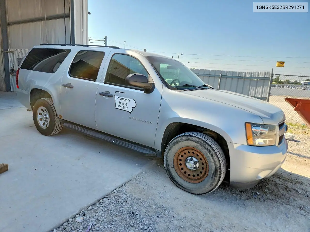 2011 Chevrolet Suburban K1500 VIN: 1GNSK5E32BR291271 Lot: 60941116