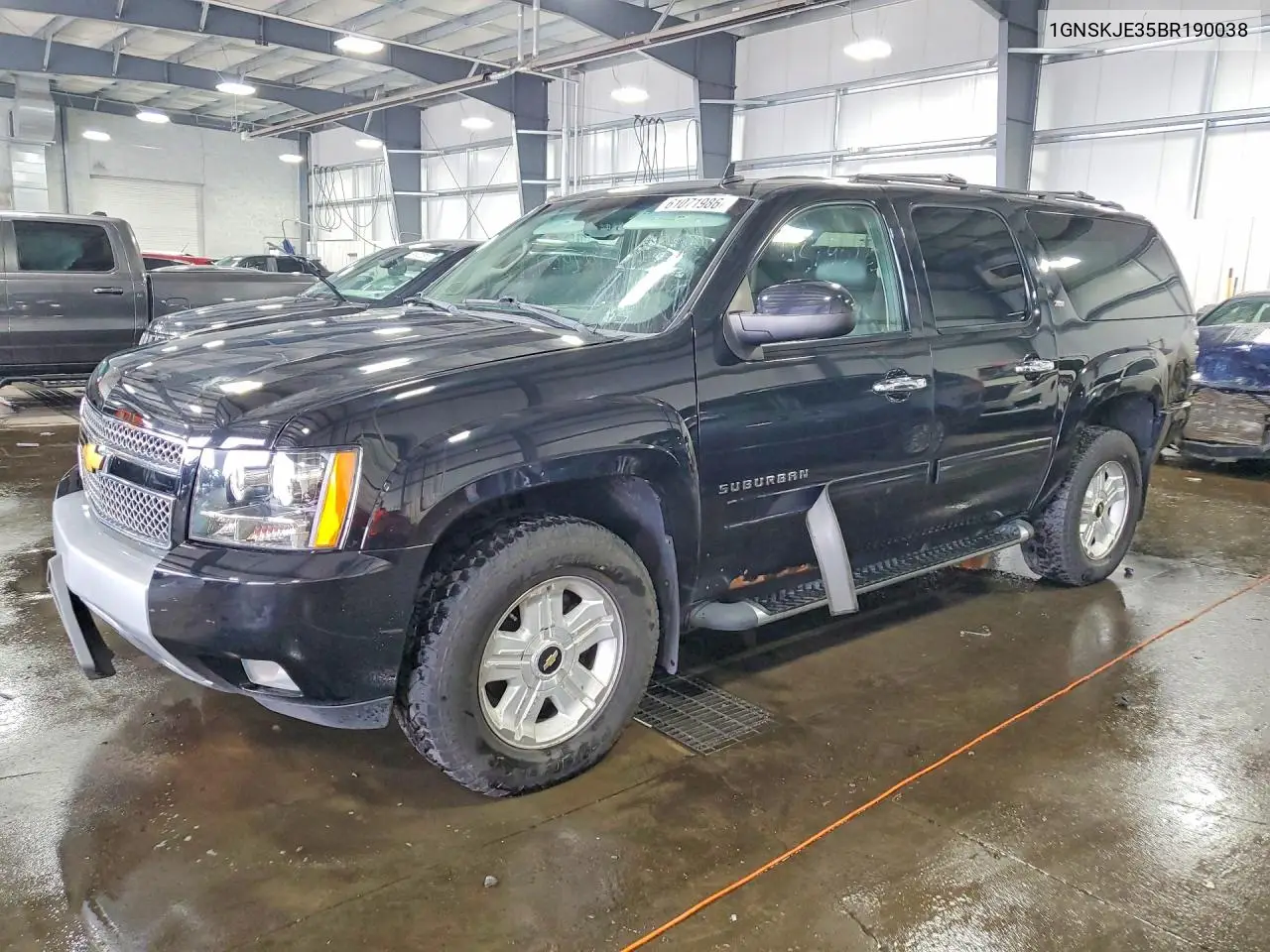 2011 Chevrolet Suburban K1500 Lt VIN: 1GNSKJE35BR190038 Lot: 61071986