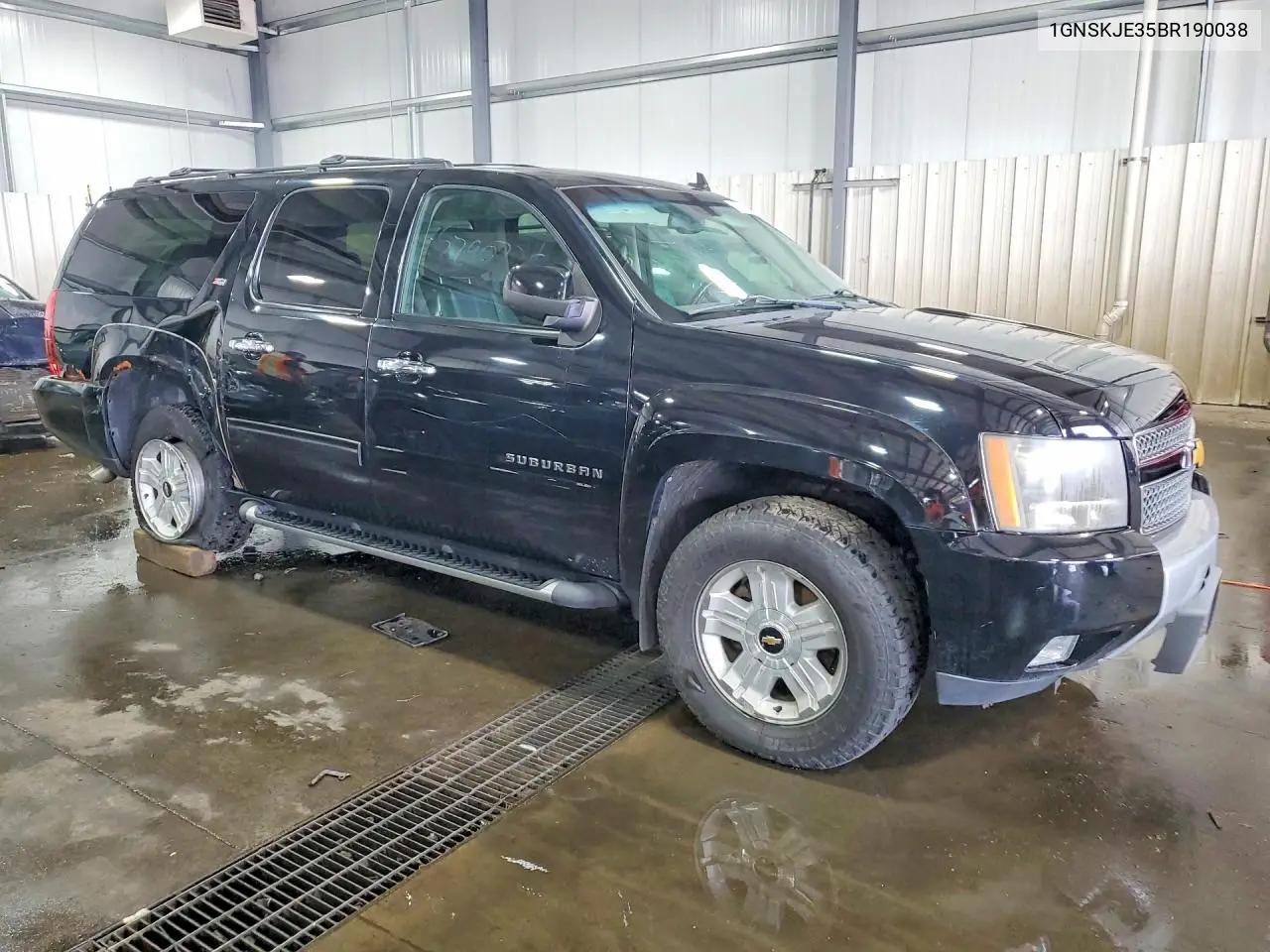2011 Chevrolet Suburban K1500 Lt VIN: 1GNSKJE35BR190038 Lot: 61071986