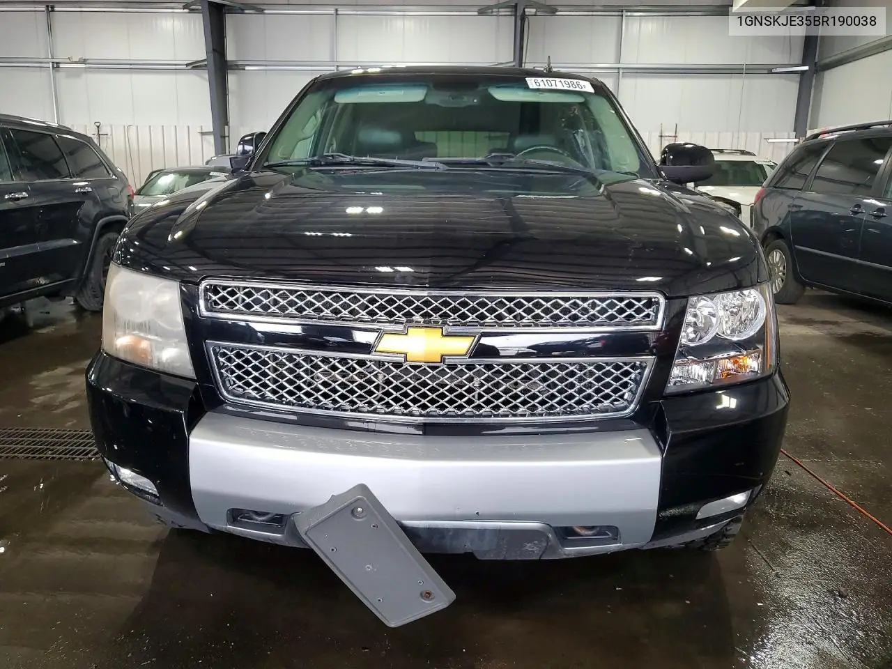 2011 Chevrolet Suburban K1500 Lt VIN: 1GNSKJE35BR190038 Lot: 61071986