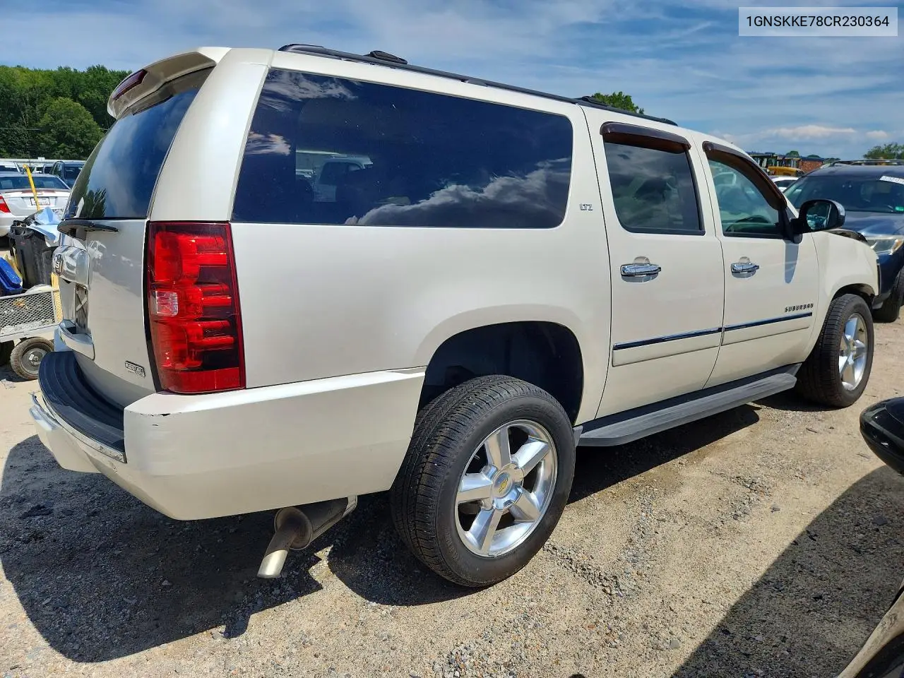 2012 Chevrolet Suburban K1500 Ltz VIN: 1GNSKKE78CR230364 Lot: 57718146