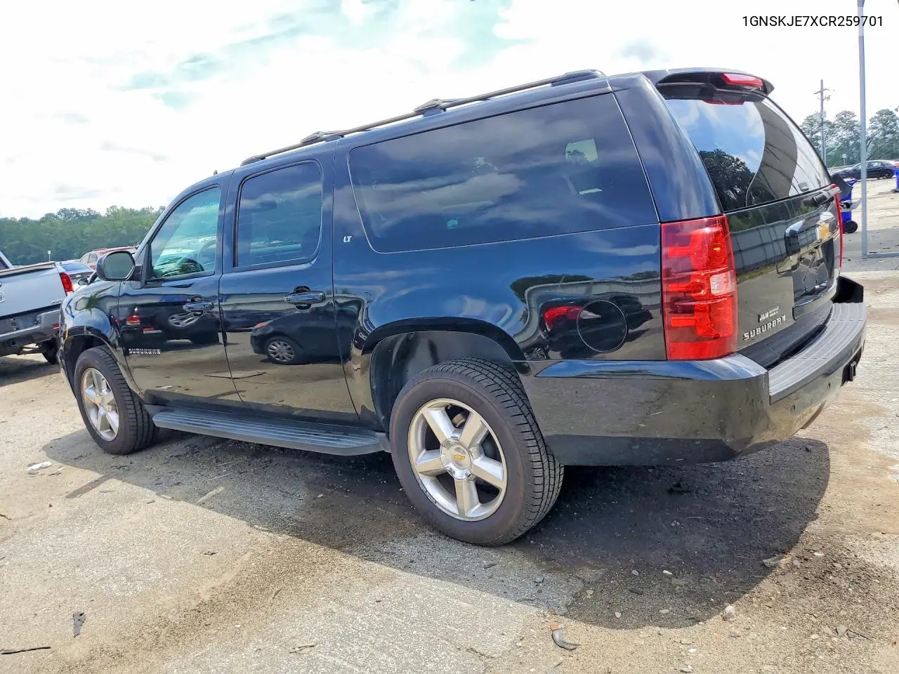 2012 Chevrolet Suburban K1500 Lt VIN: 1GNSKJE7XCR259701 Lot: 61011826