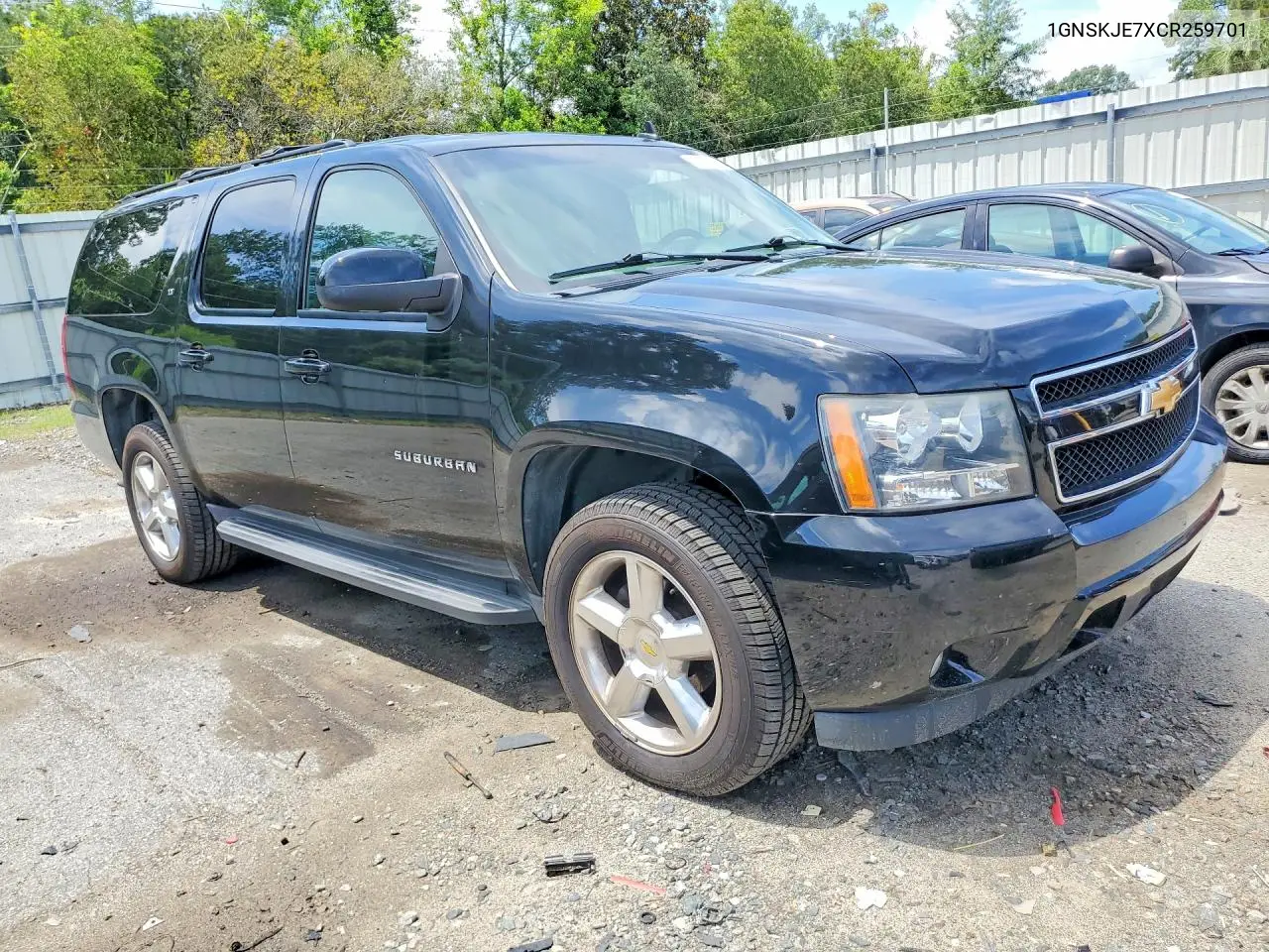 2012 Chevrolet Suburban K1500 Lt VIN: 1GNSKJE7XCR259701 Lot: 61011826