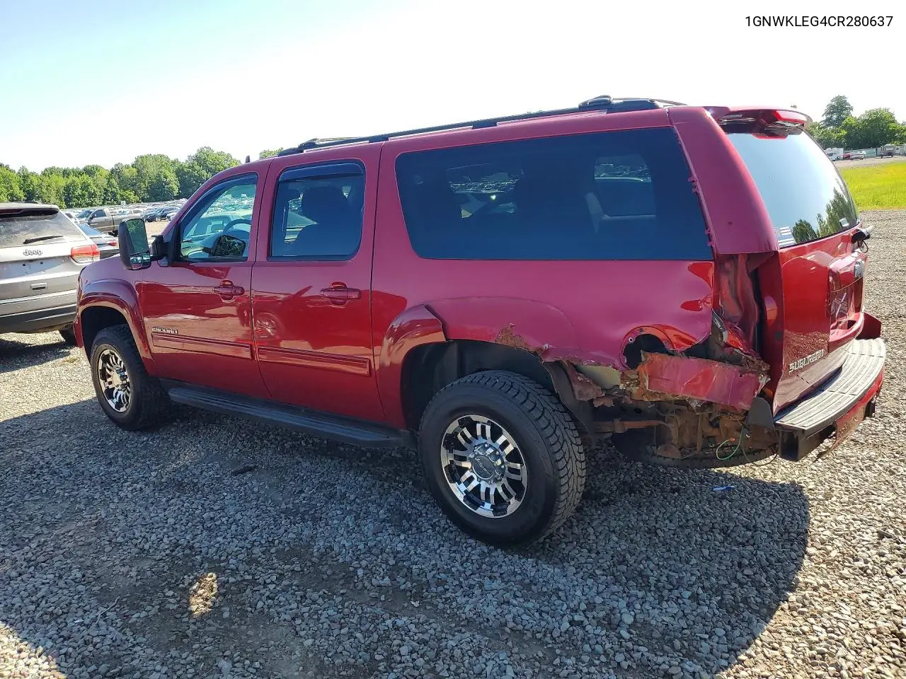2012 Chevrolet Suburban K2500 Ls VIN: 1GNWKLEG4CR280637 Lot: 61883306