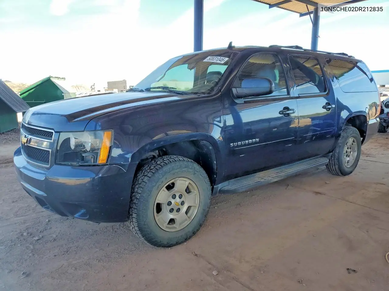 2013 Chevrolet Suburban VIN: 1GNSCHE02DR212835 Lot: 50831046